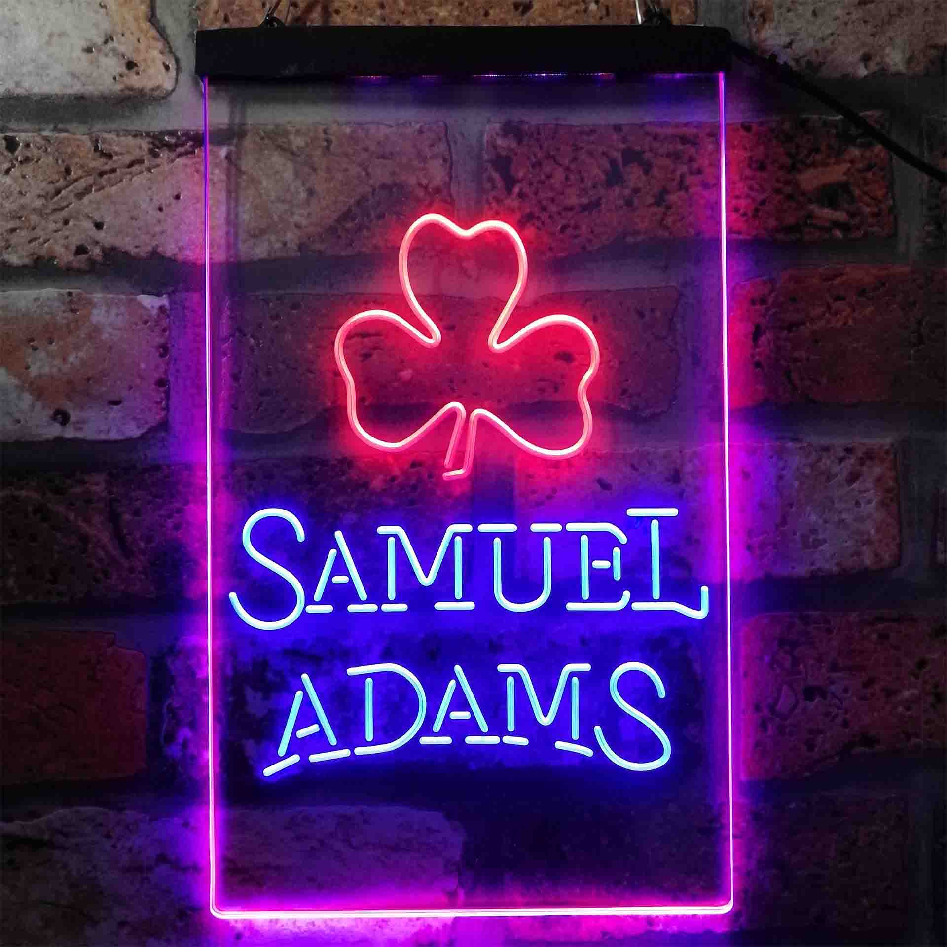 Samuel Adam Shamrock Neon-Like LED Sign - Image 7
