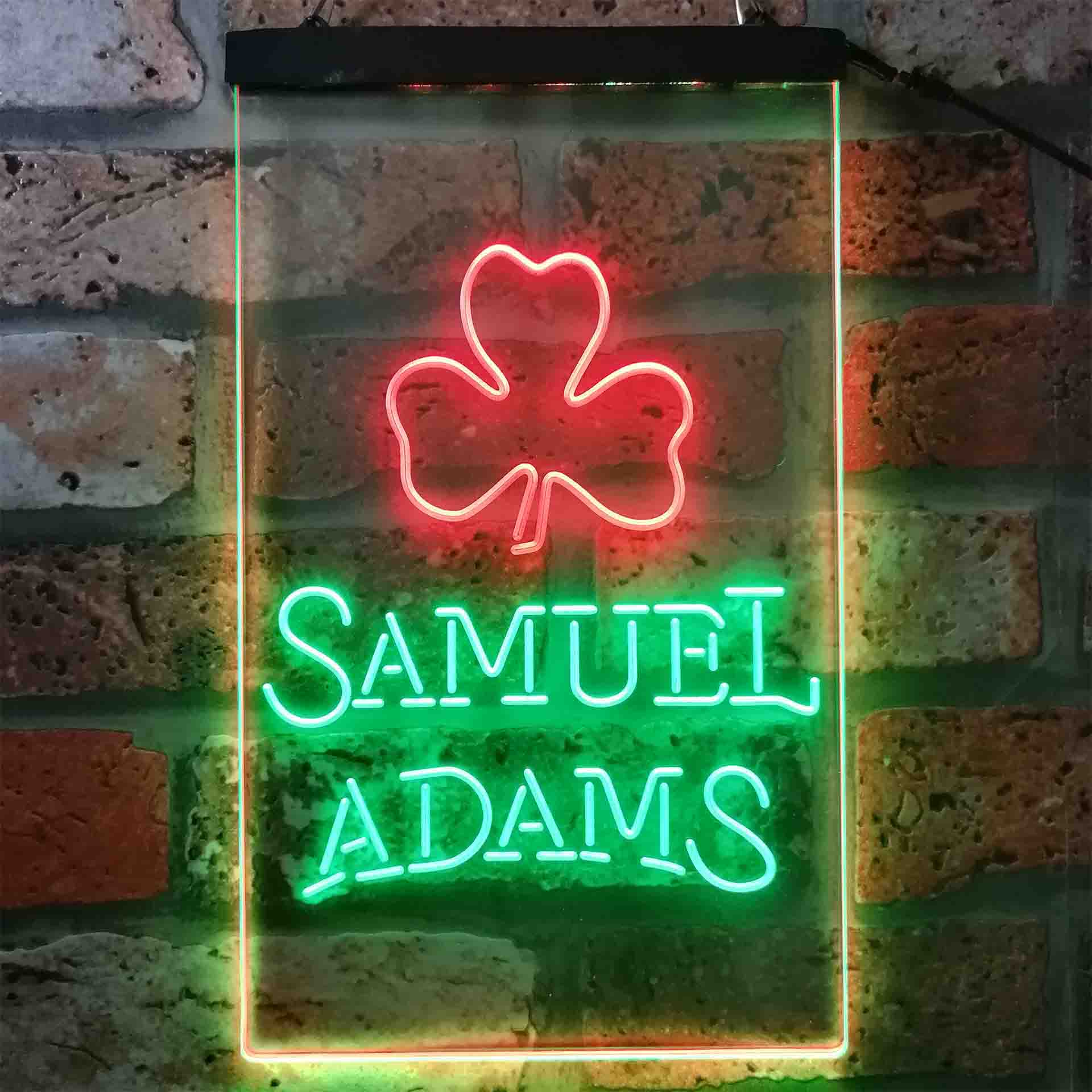Samuel Adam Shamrock Neon-Like LED Sign - Image 8