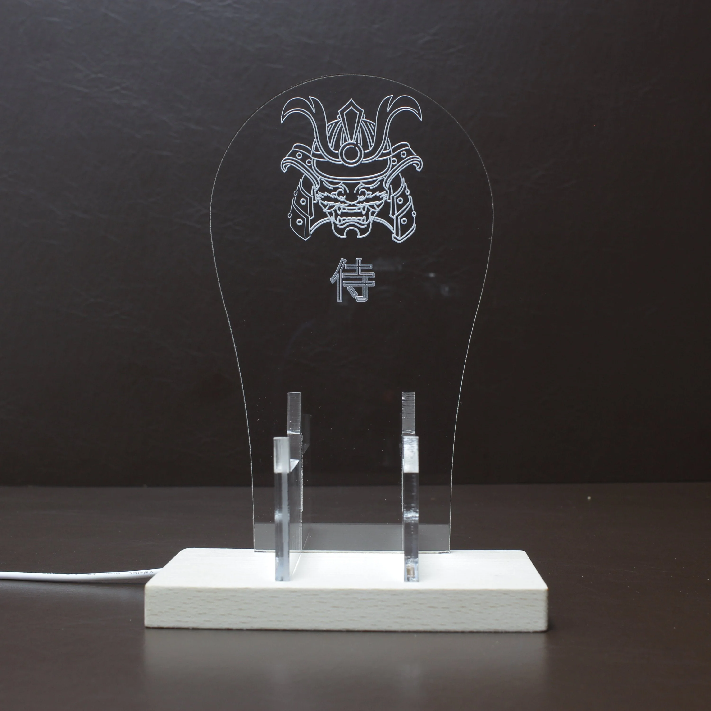 Samurai Helmet Japan LED Gaming Headset Controller Stand - Image 10