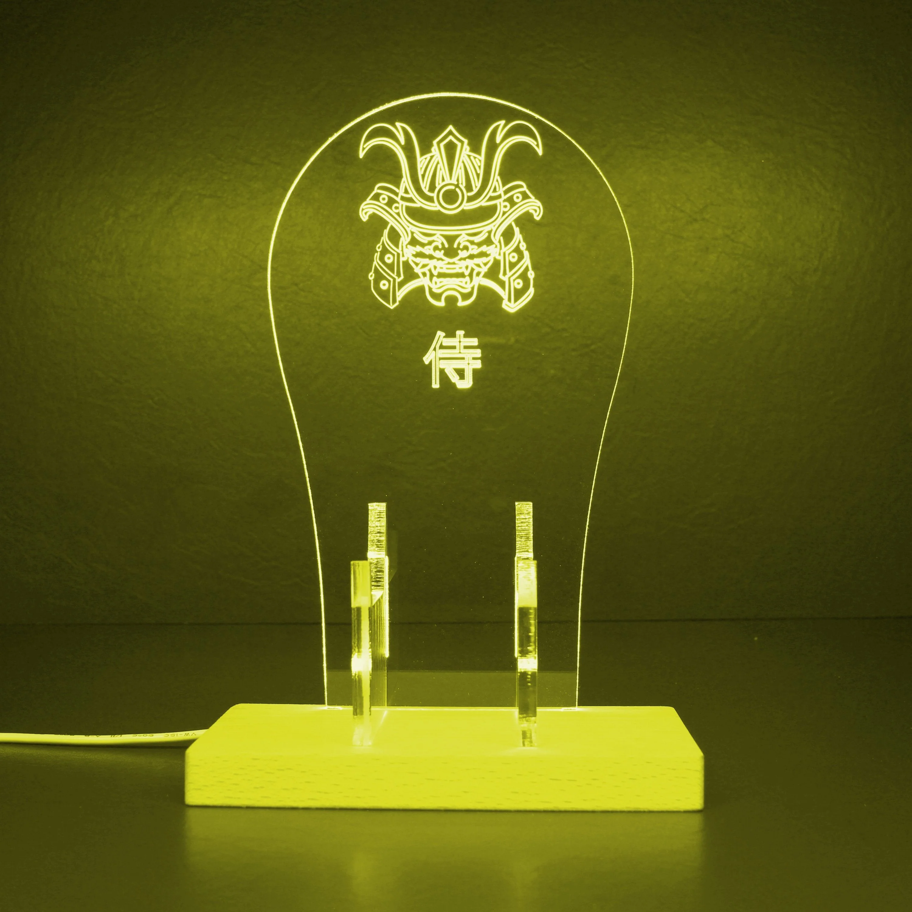 Samurai Helmet Japan LED Gaming Headset Controller Stand - Image 7
