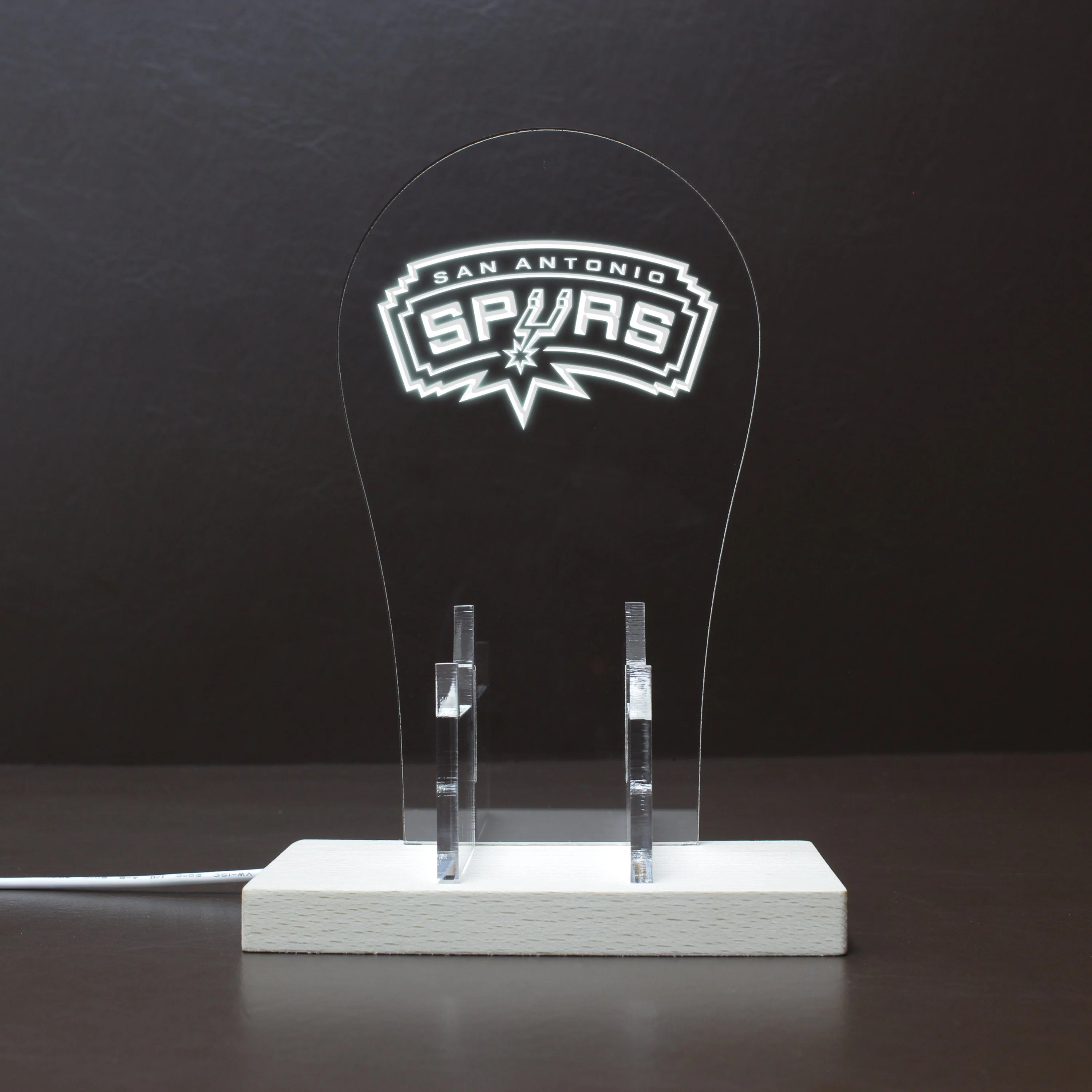 San Antonio Spurs LED Gaming Headset Controller Stand - Image 10