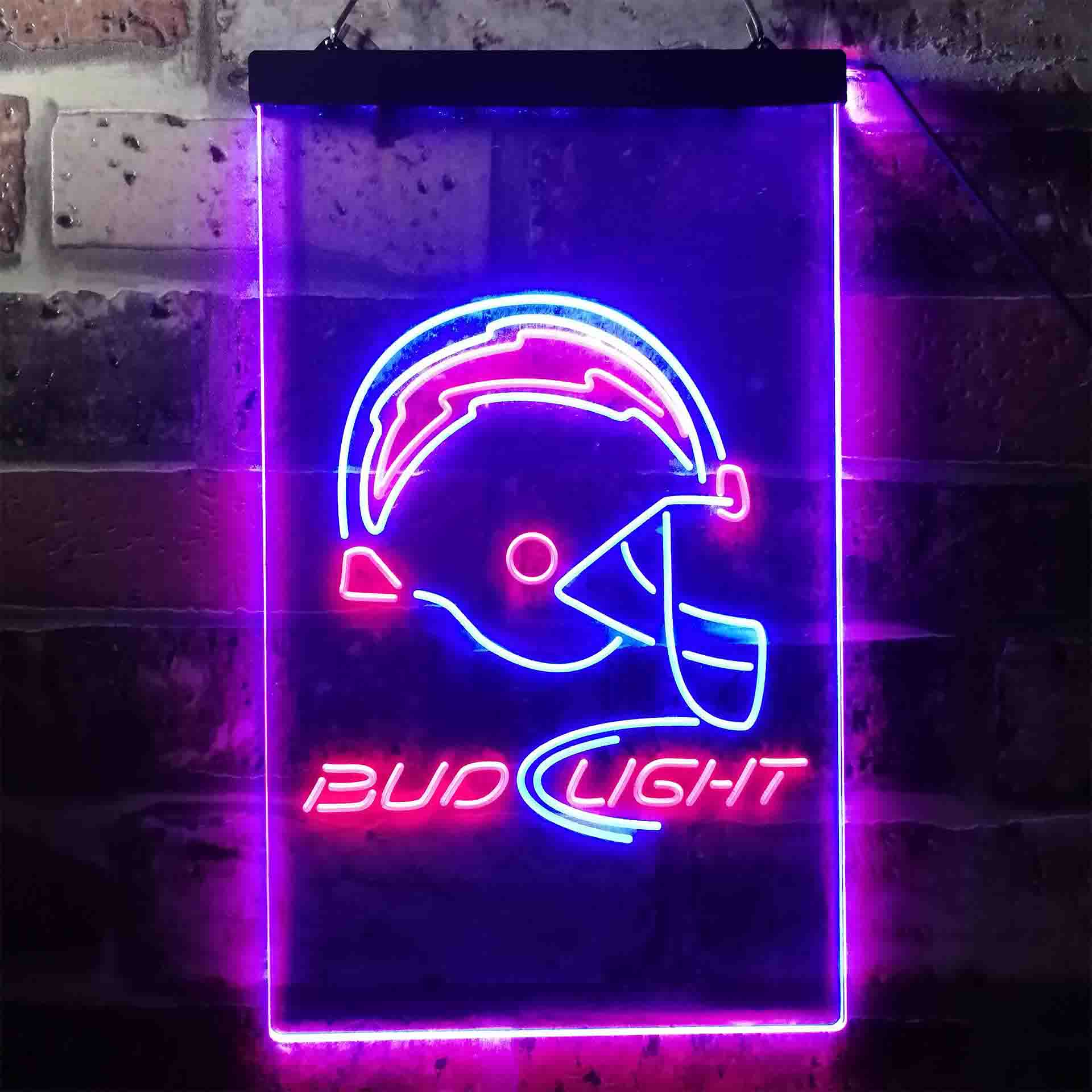 San Diego Chargers Bud Light Neon-Like LED Sign - Image 2