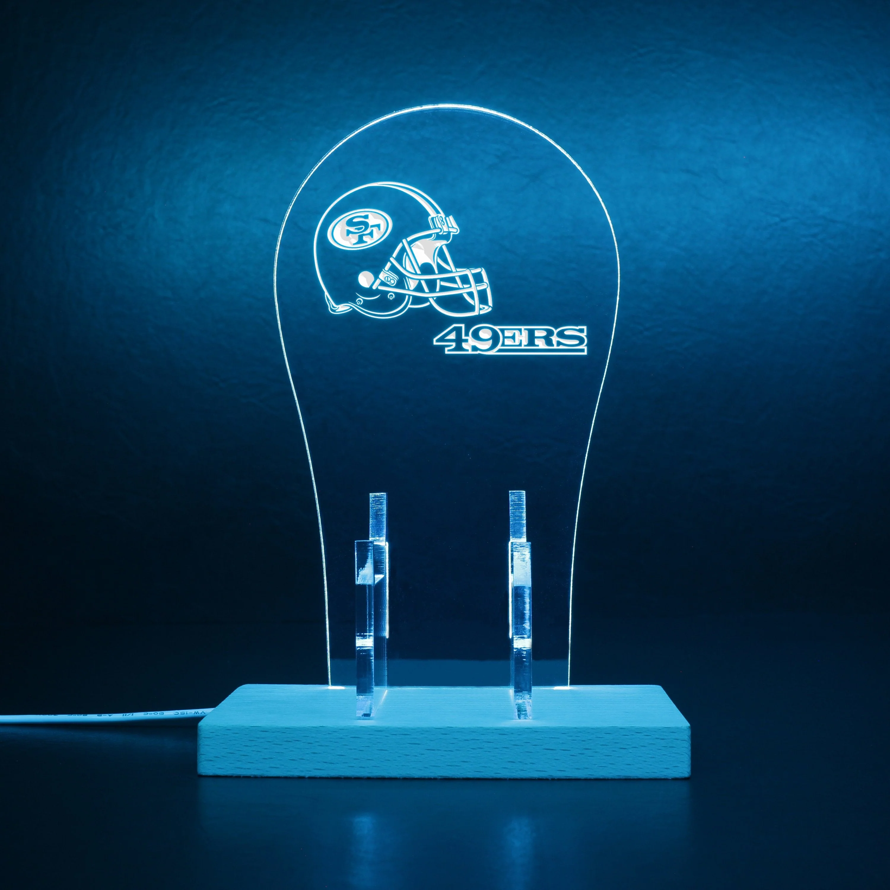 San Francisco 49ers Football LED Gaming Headset Controller Stand - Image 5