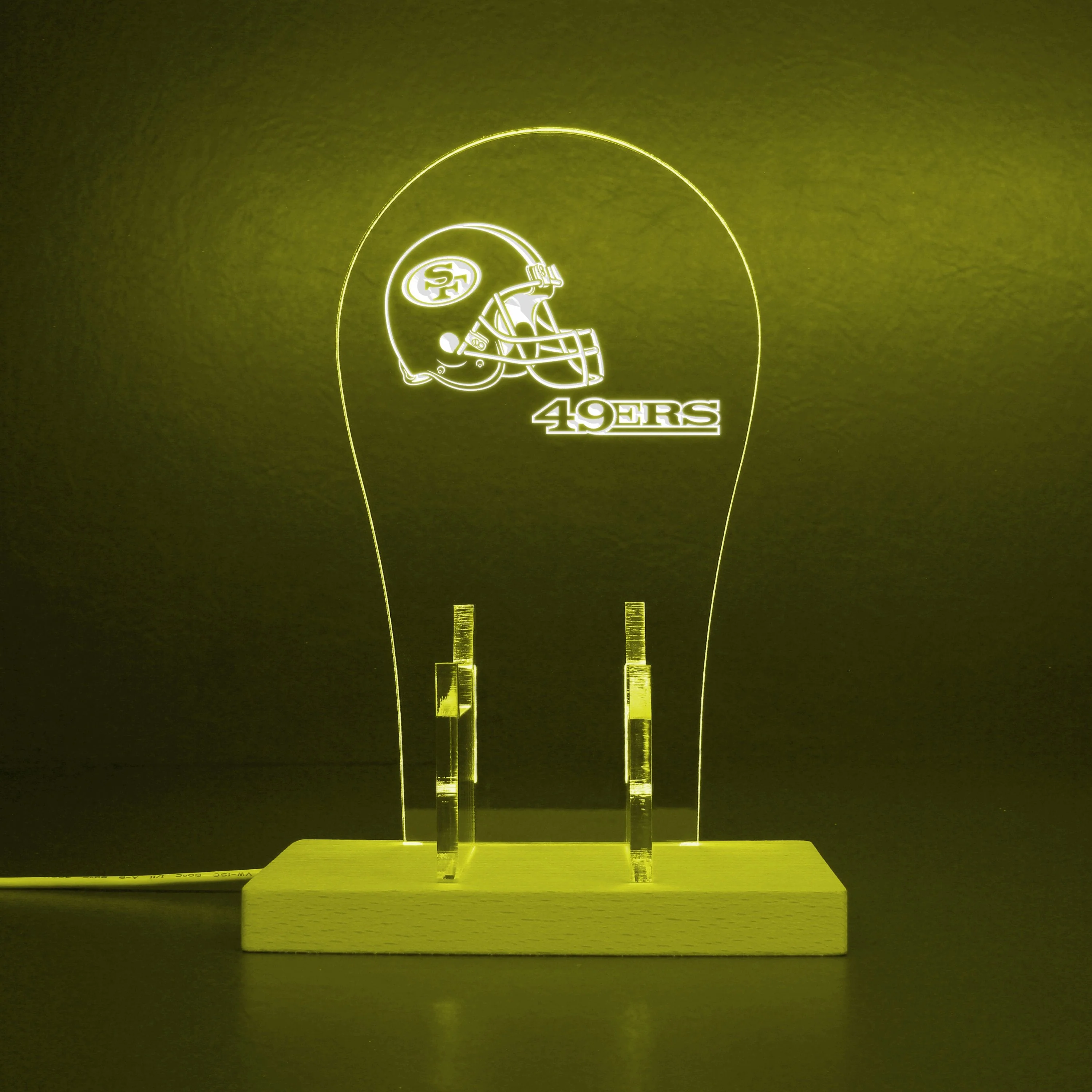 San Francisco 49ers Football LED Gaming Headset Controller Stand - Image 6