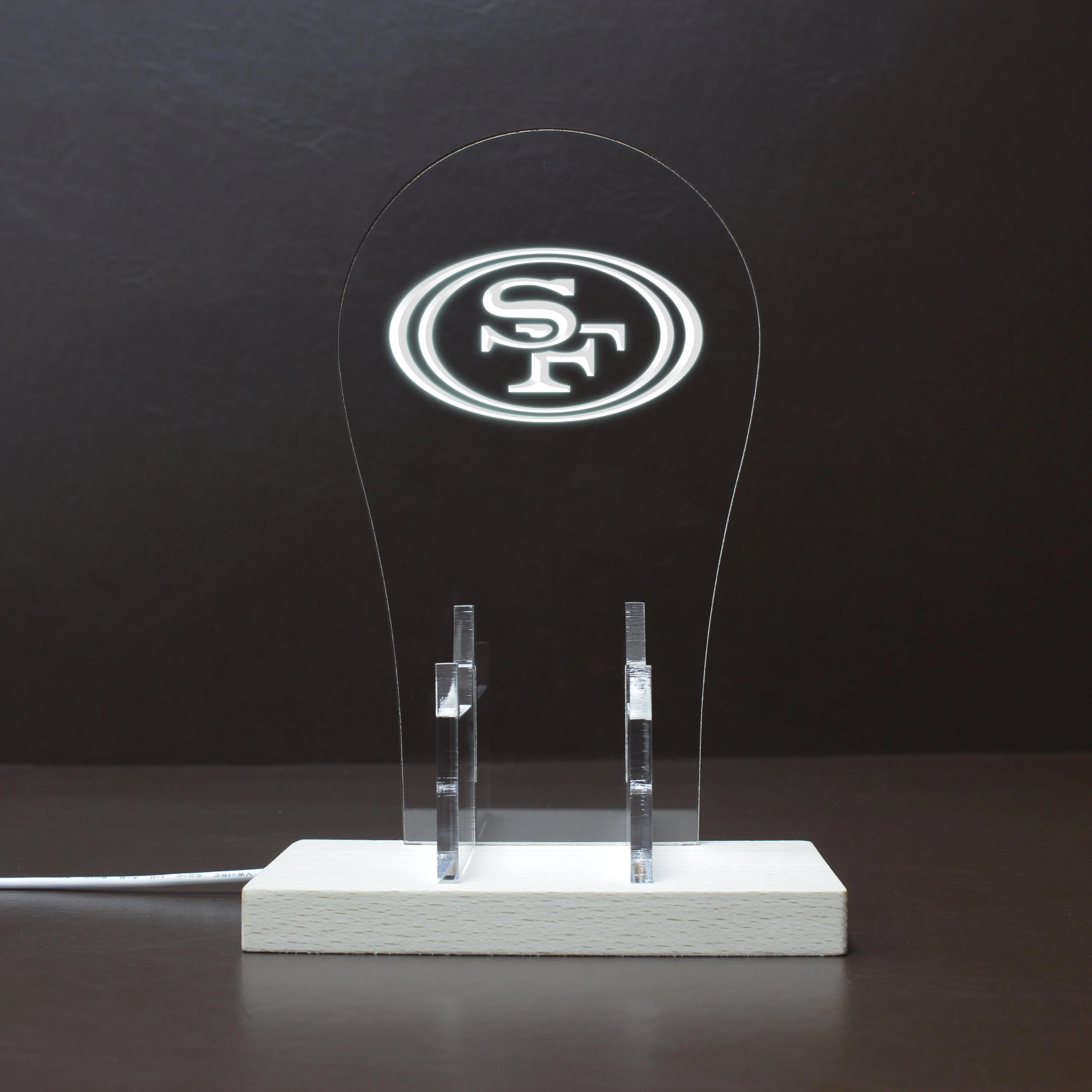San Francisco 49Ers LED Gaming Headset Controller Stand - Image 10