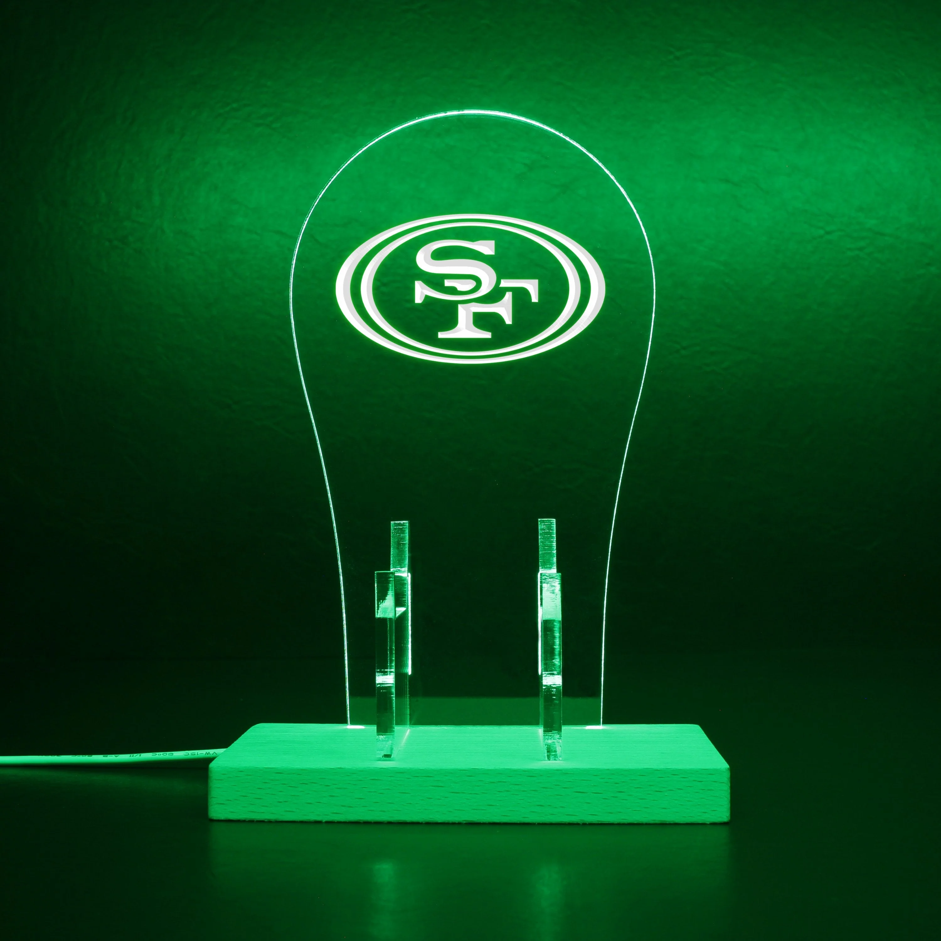 San Francisco 49Ers LED Gaming Headset Controller Stand - Image 6