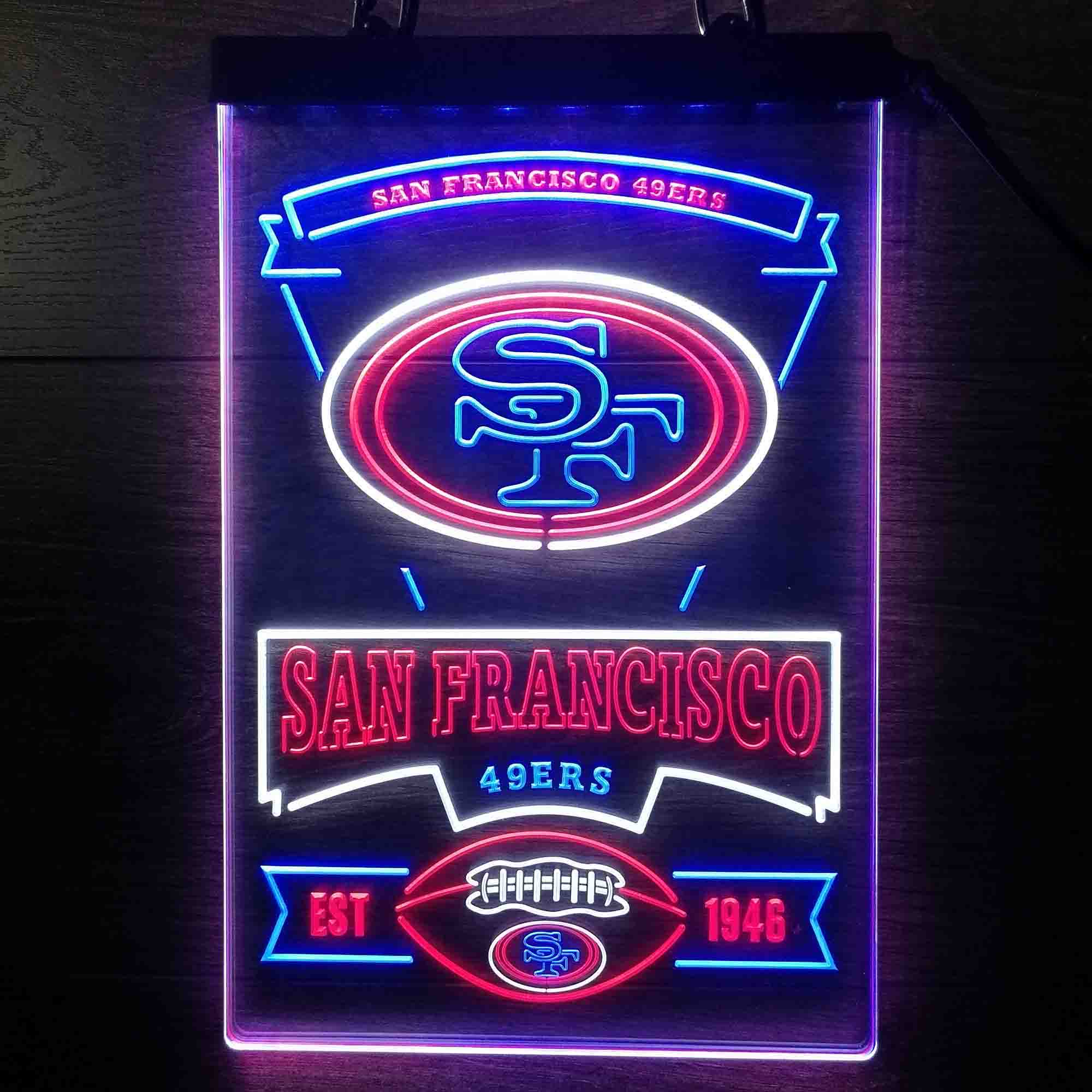 San Francisco 49ers Neon LED Sign 3 Colors - Image 7