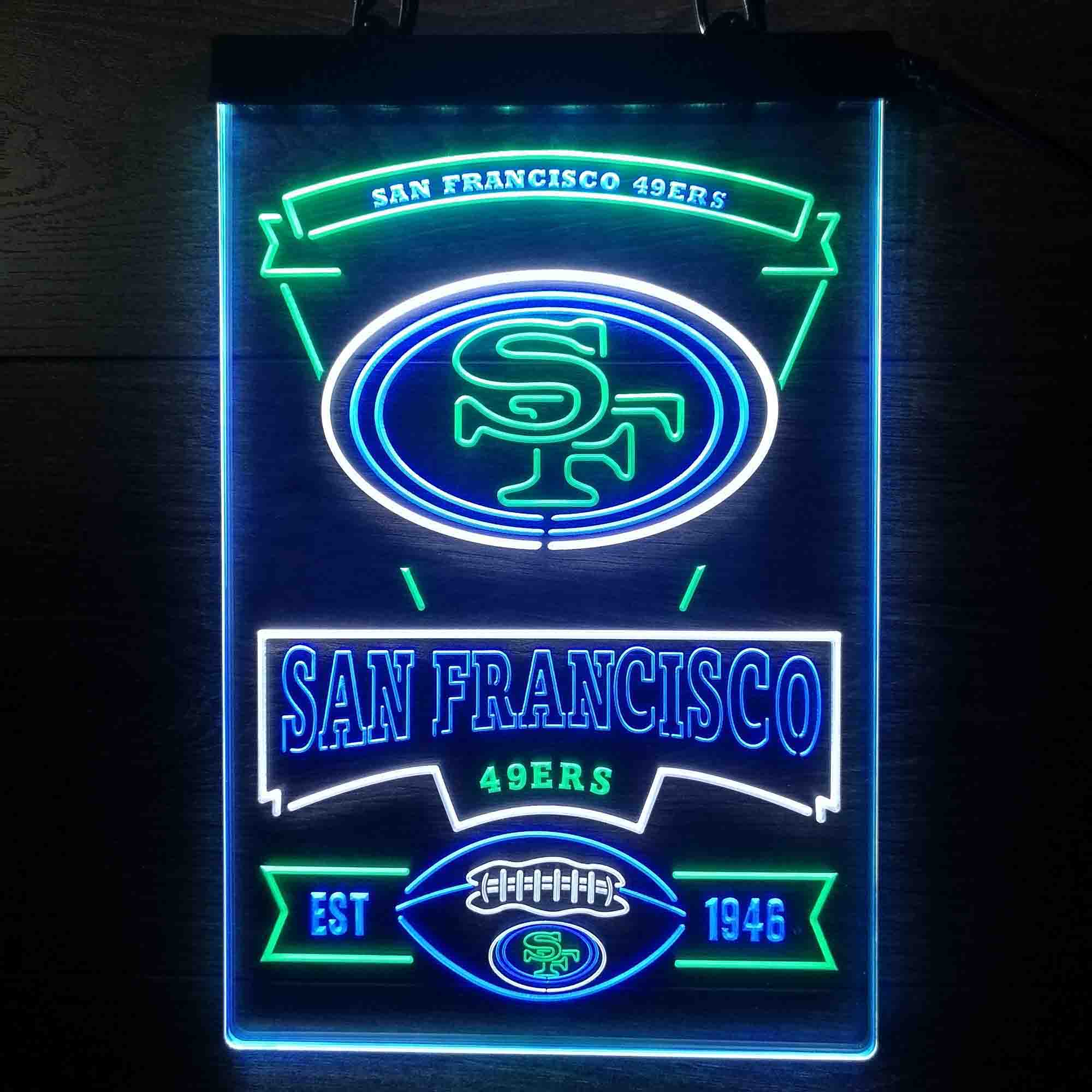 San Francisco 49ers Neon LED Sign 3 Colors - Image 9