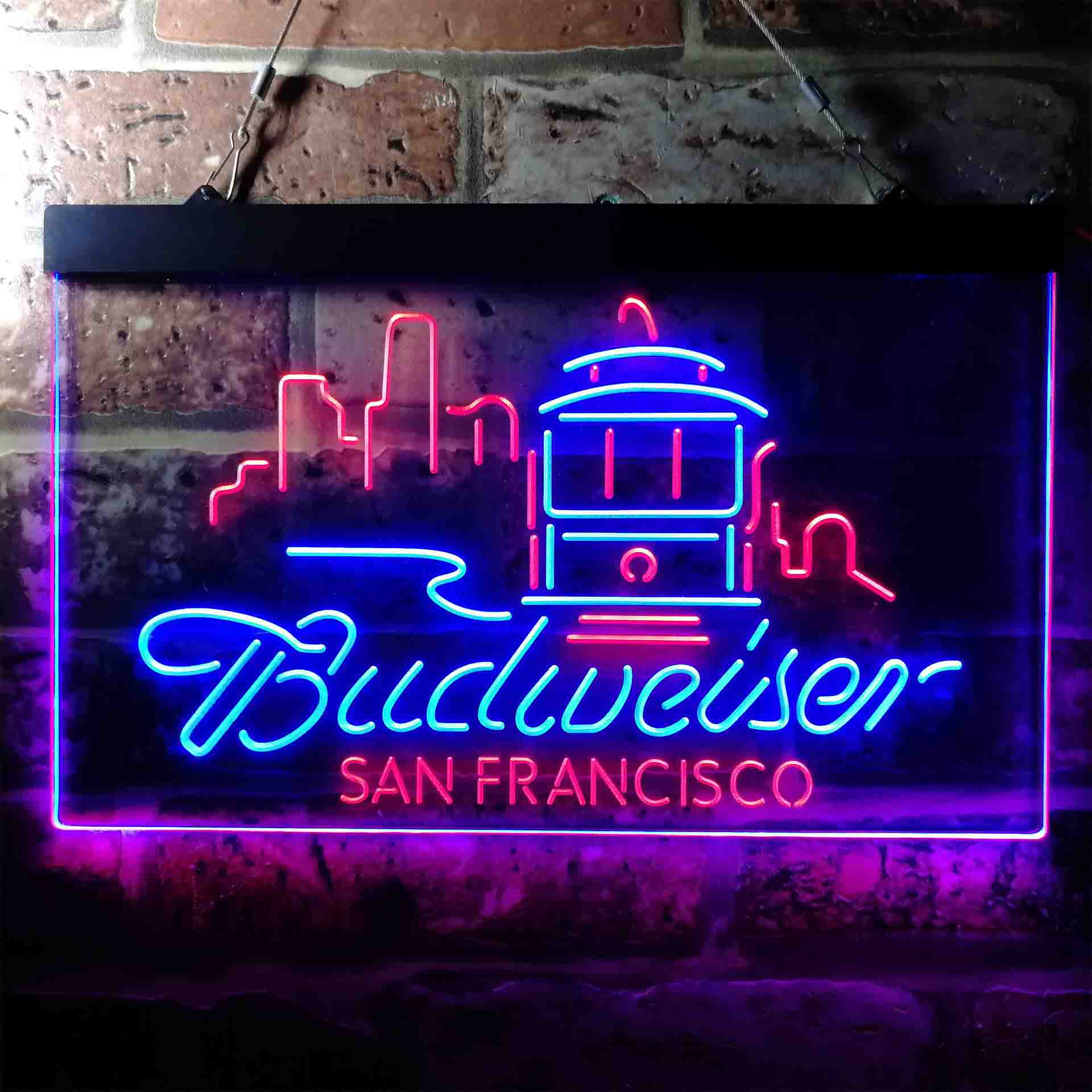 San Francisco Budweiser Beer Neon-Like LED Sign - Image 13