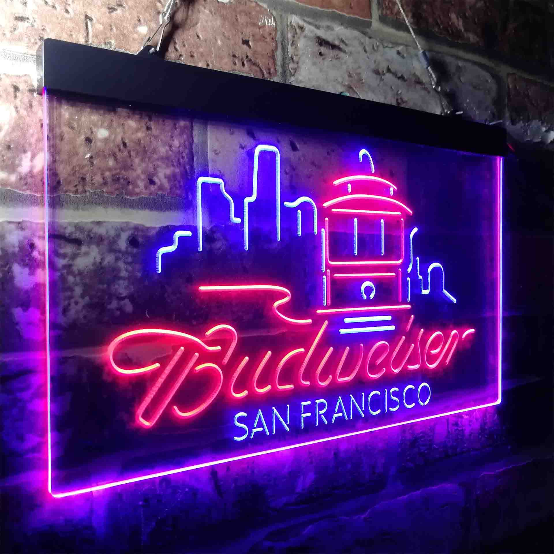 San Francisco Budweiser Beer Neon-Like LED Sign - Image 15