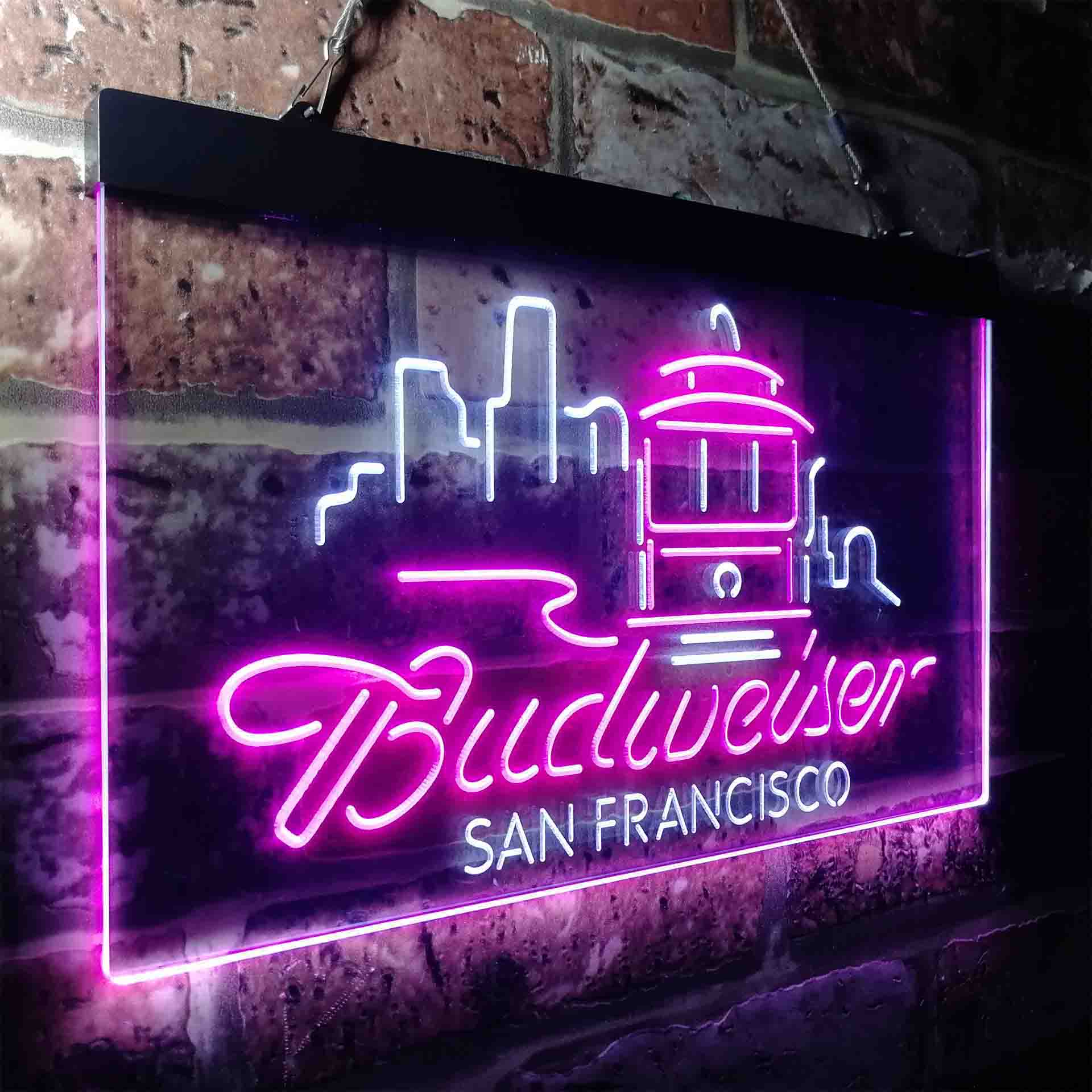 San Francisco Budweiser Beer Neon-Like LED Sign - Image 19