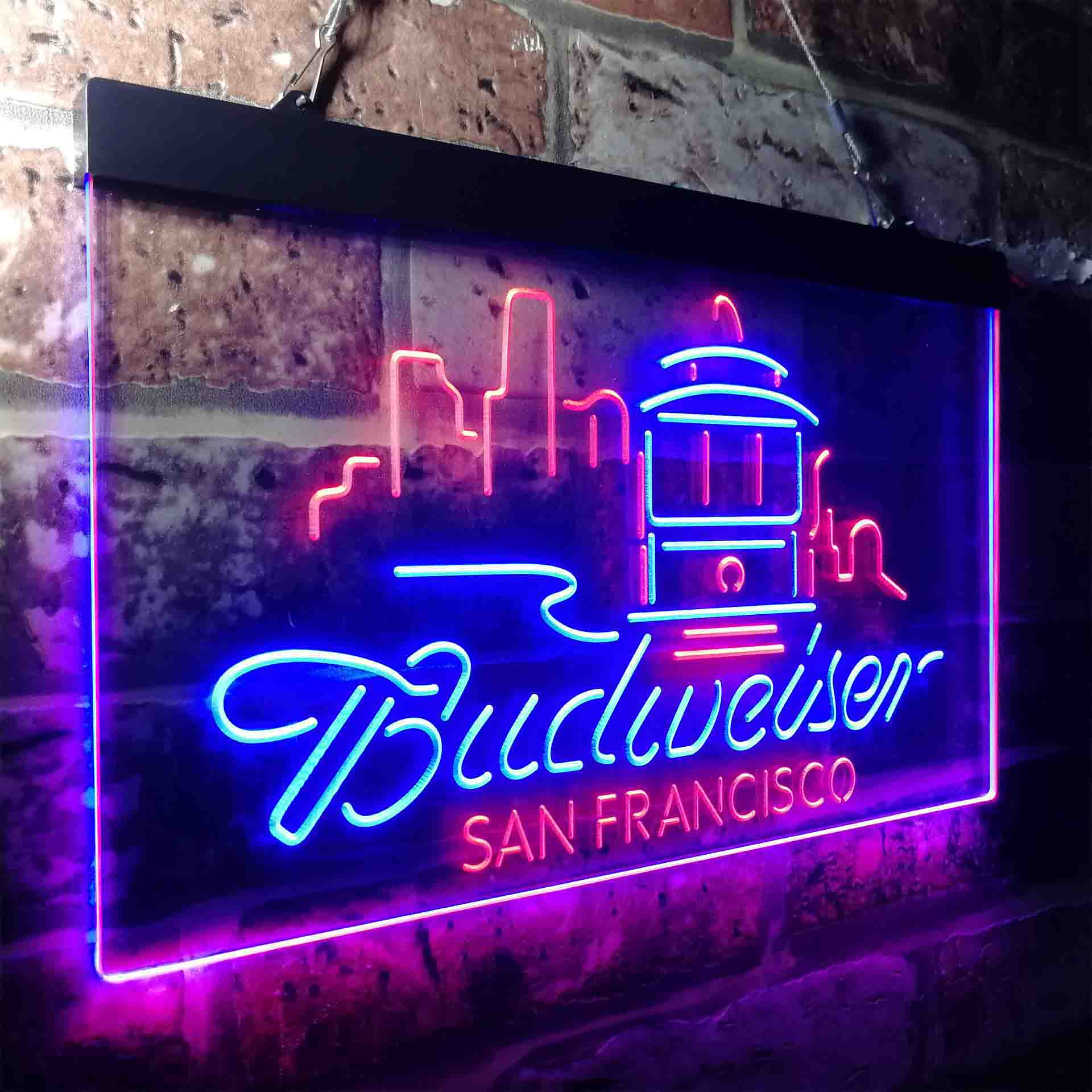 San Francisco Budweiser Beer Neon-Like LED Sign - Image 26