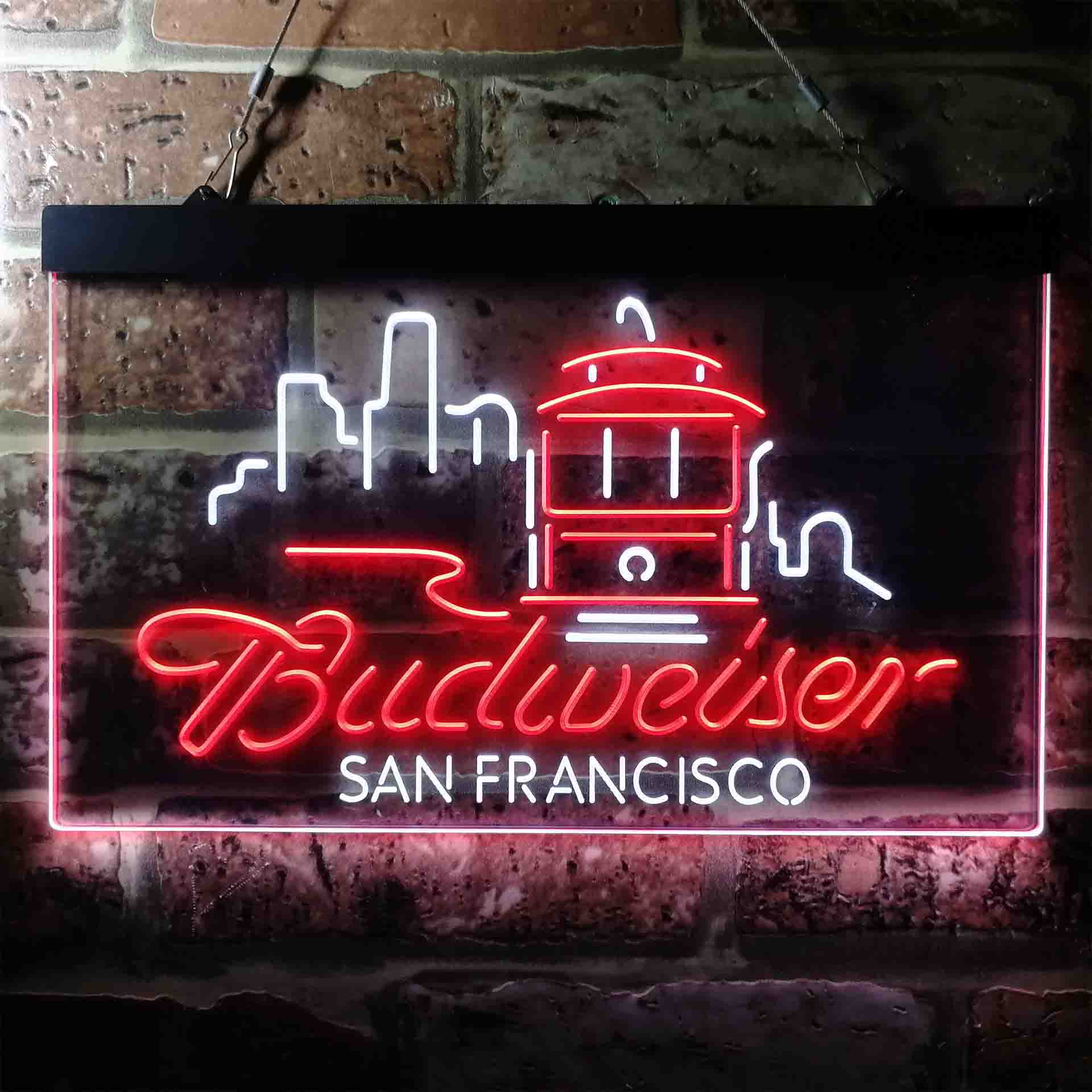 San Francisco Budweiser Beer Neon-Like LED Sign - Image 3