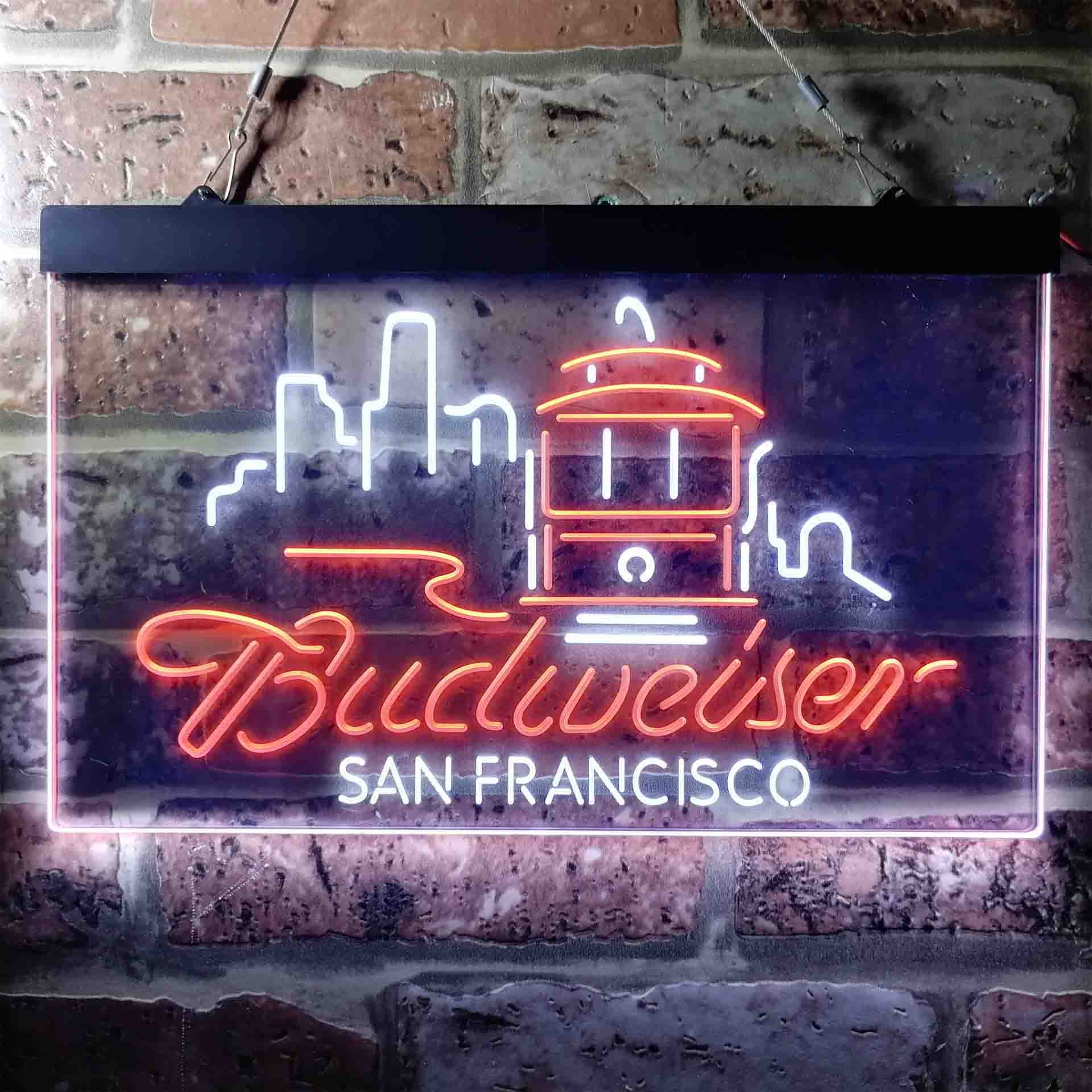 San Francisco Budweiser Beer Neon-Like LED Sign - Image 4