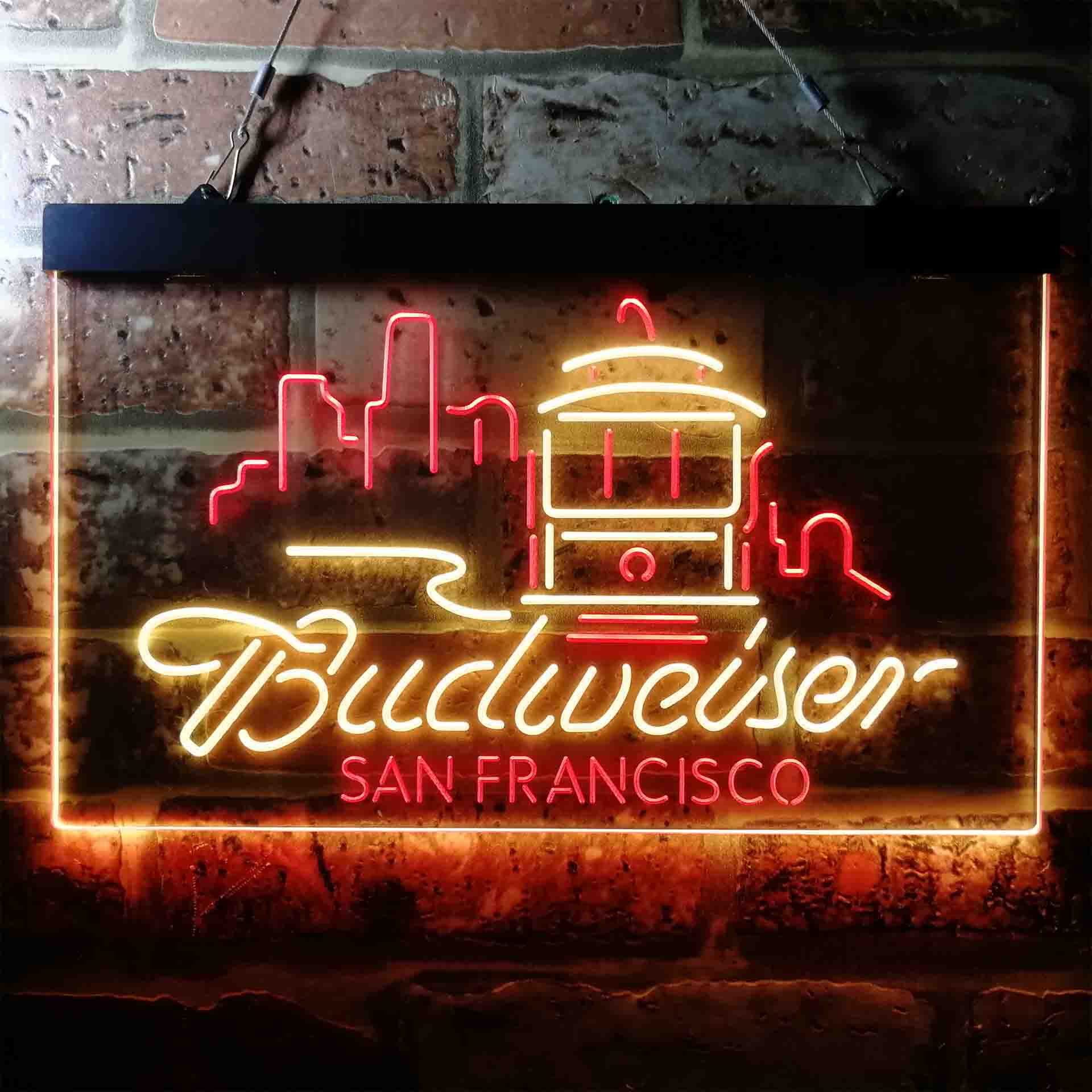 San Francisco Budweiser Beer Neon-Like LED Sign - Image 5