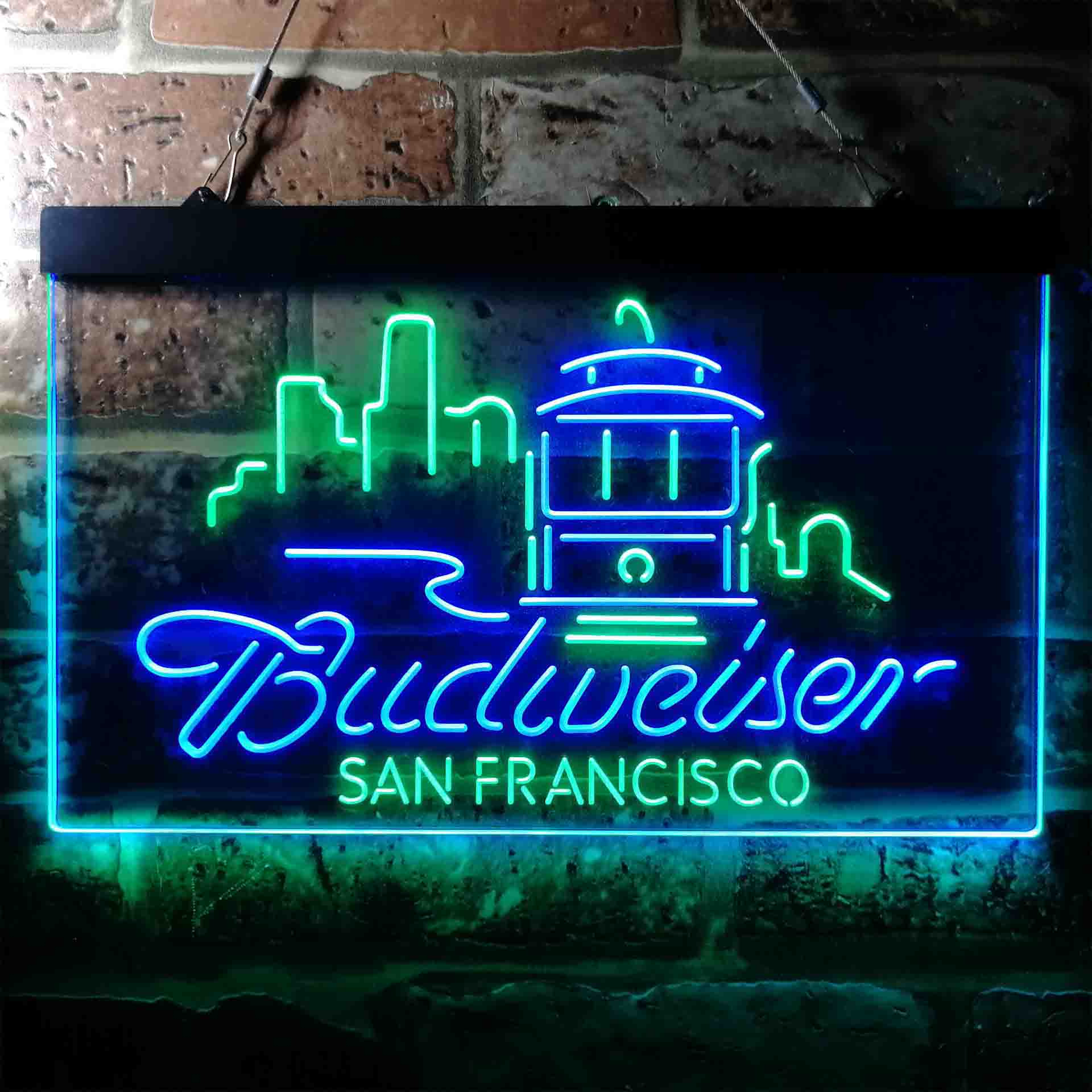 San Francisco Budweiser Beer Neon-Like LED Sign - Image 8