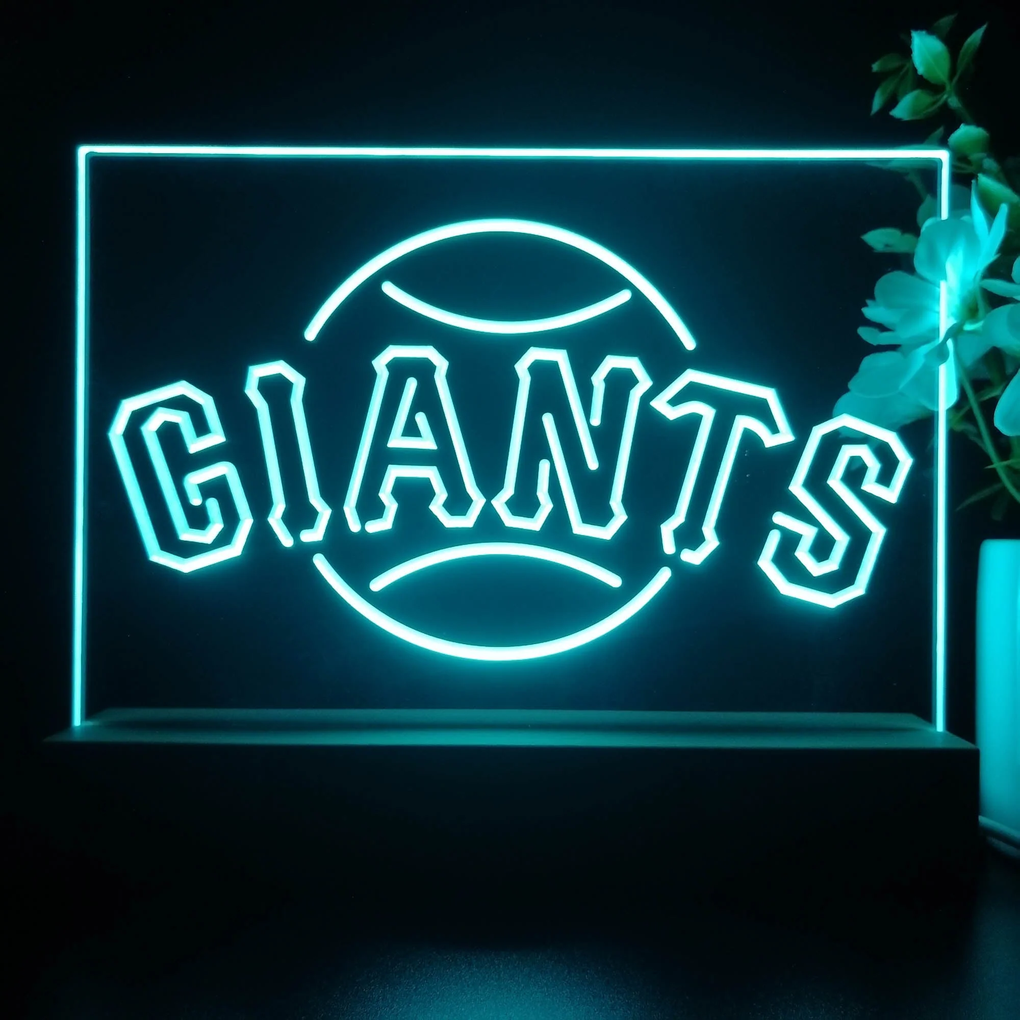 San Francisco Giants Neon Sign Pub Bar Lamp - Image 3