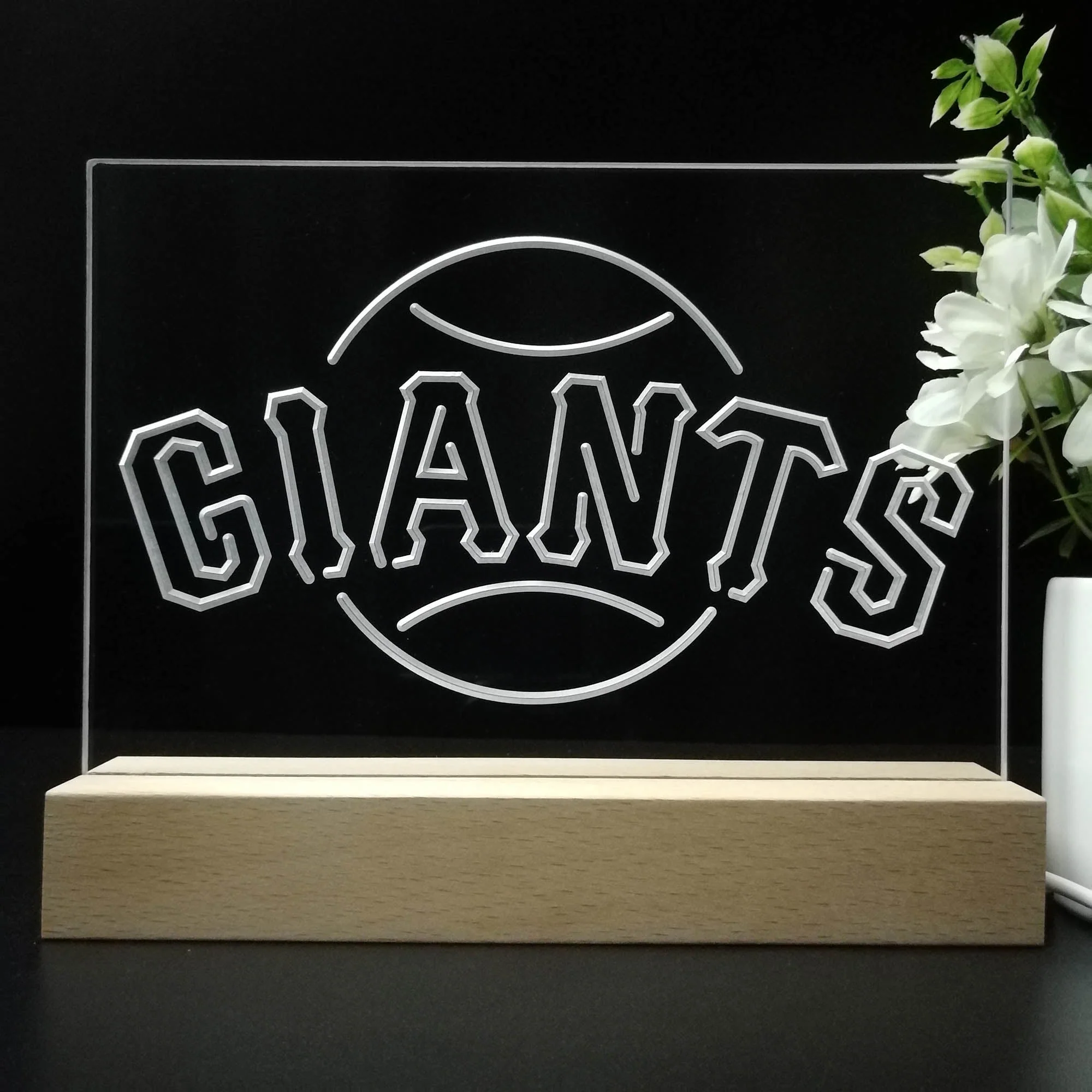 San Francisco Giants Neon Sign Pub Bar Lamp - Image 8