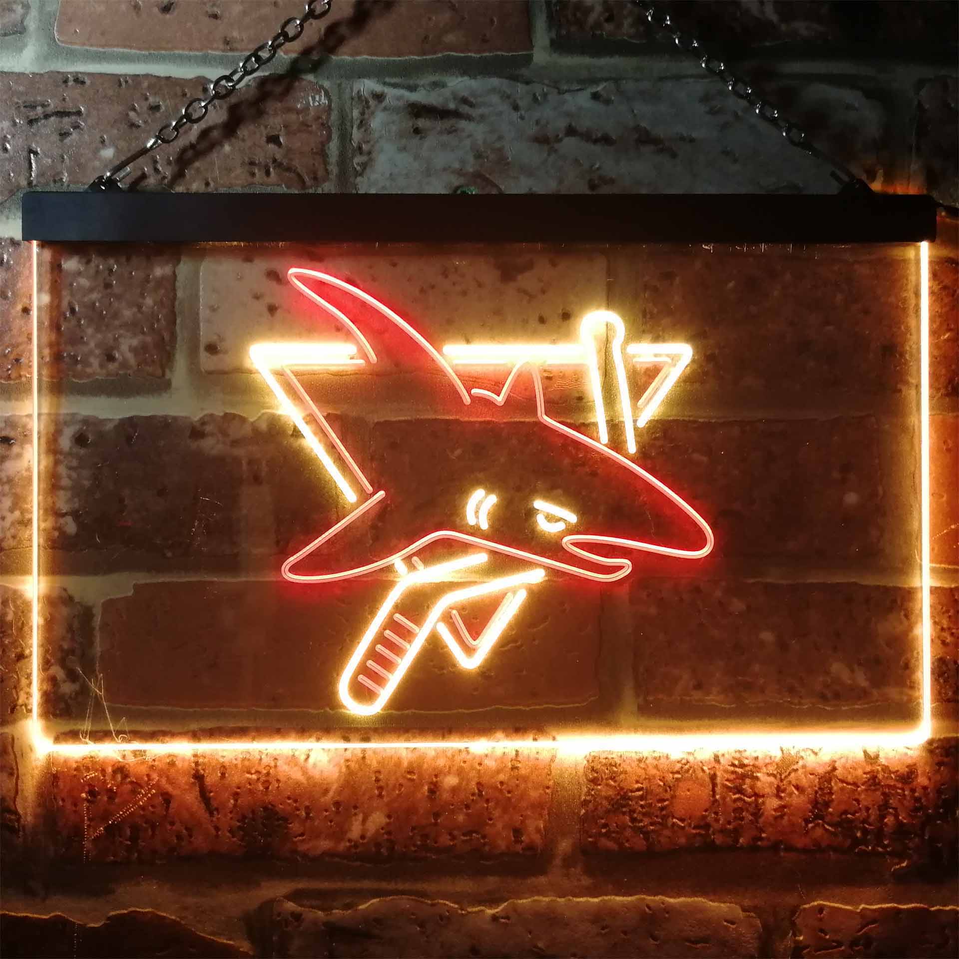San Jose Sharks Hockey Neon-Like LED Sign - Image 8