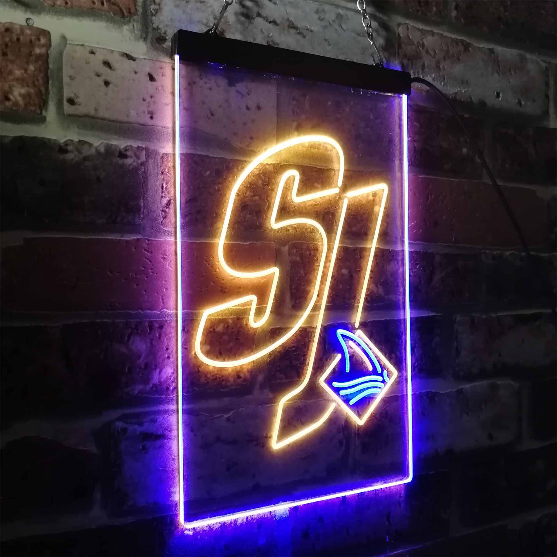 San Jose Sharks Neon-Like LED Sign - Image 16