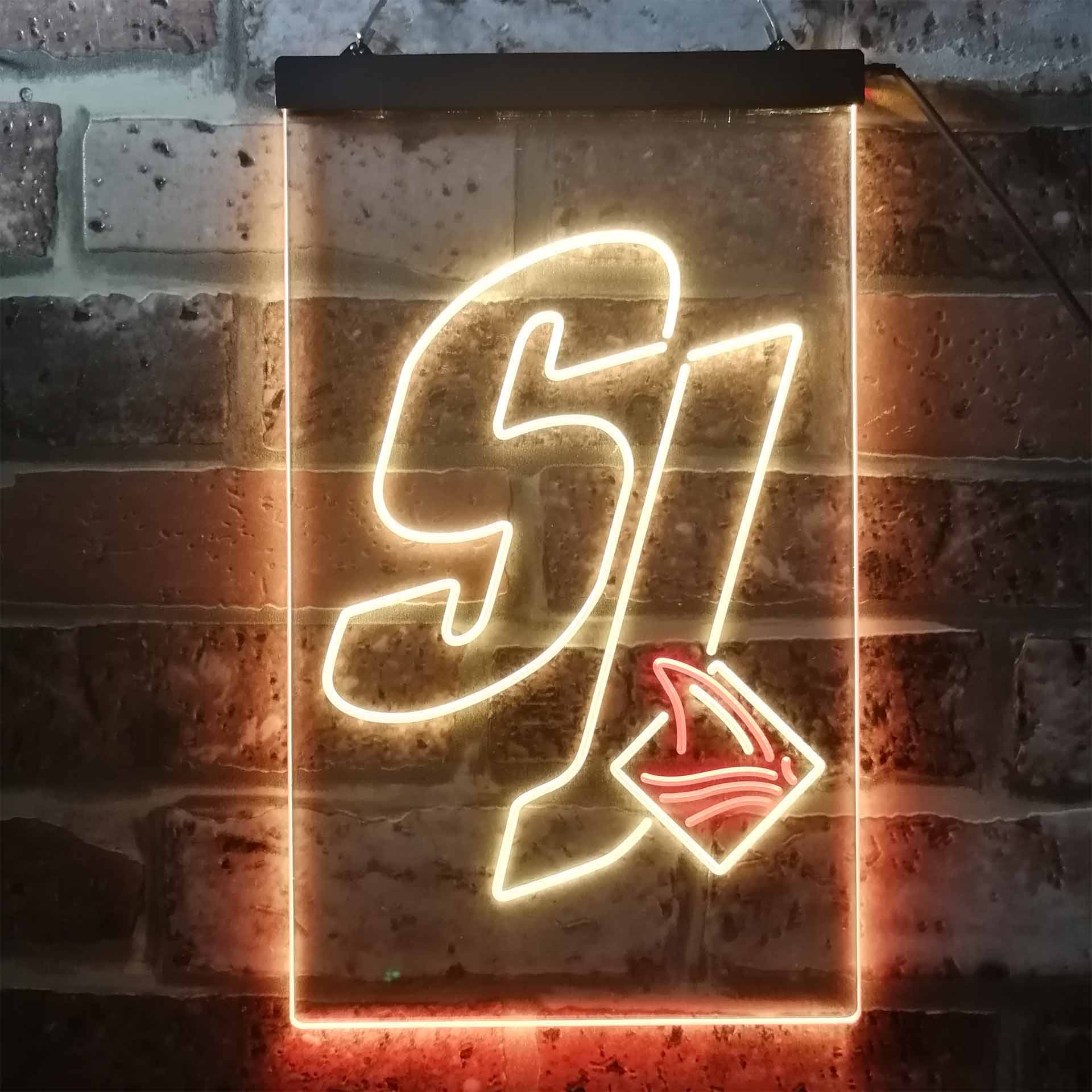 San Jose Sharks Neon-Like LED Sign - Image 9