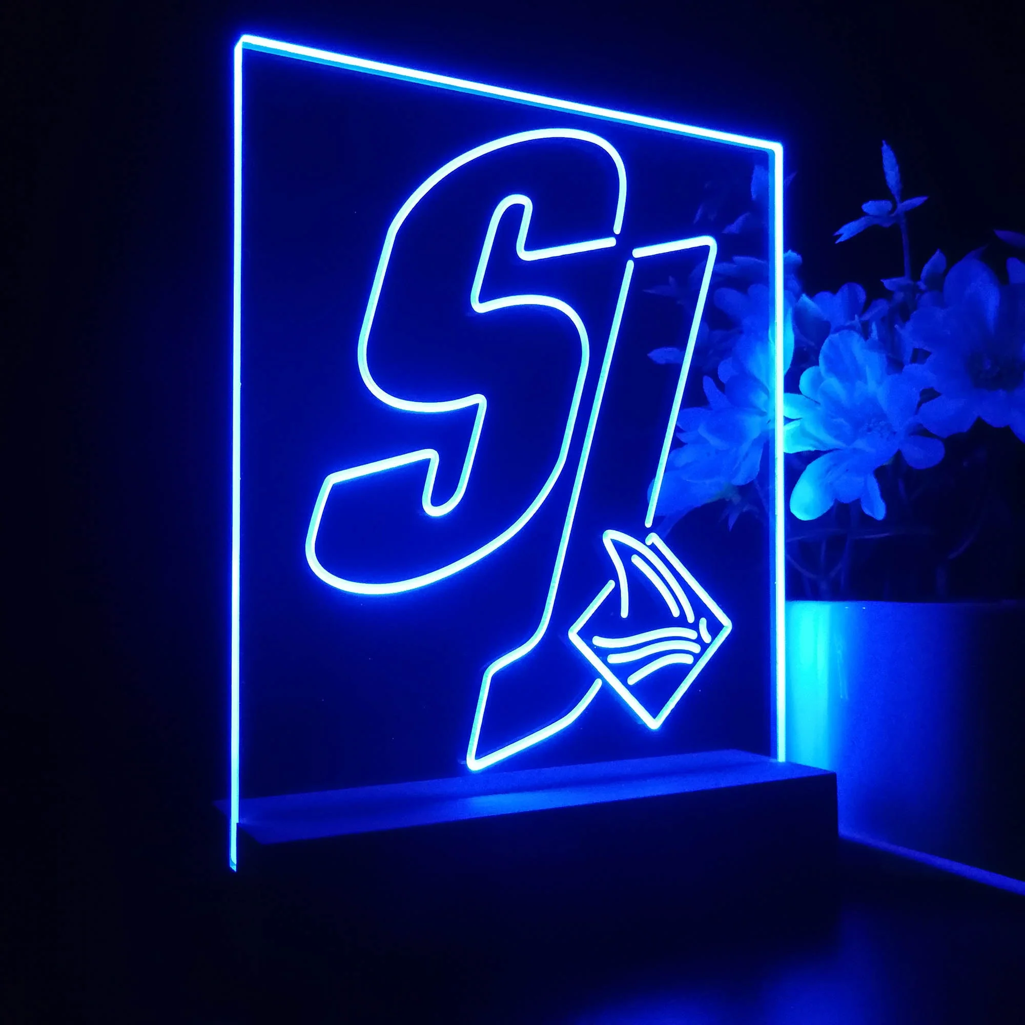San Jose Sharks Night Light Neon Pub Bar Lamp - Image 5