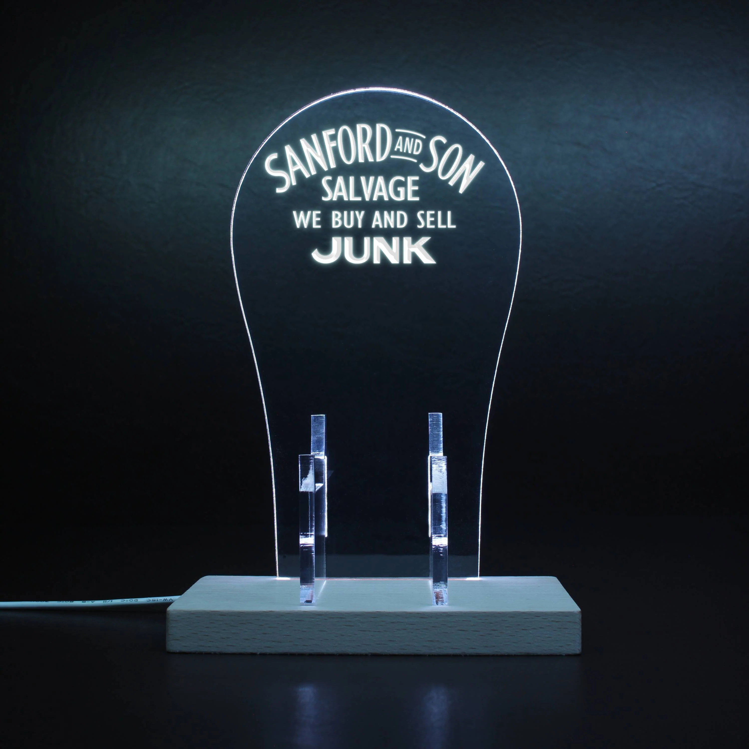 Sanford And Son RGB LED Gaming Headset Controller Stand - Image 3
