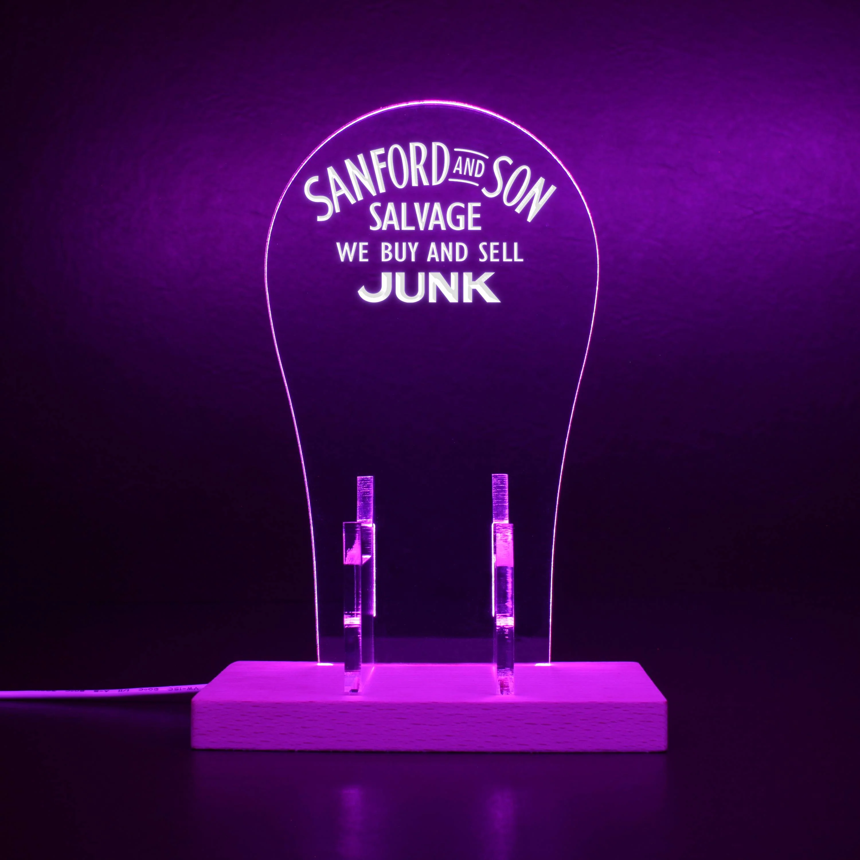 Sanford And Son RGB LED Gaming Headset Controller Stand - Image 4