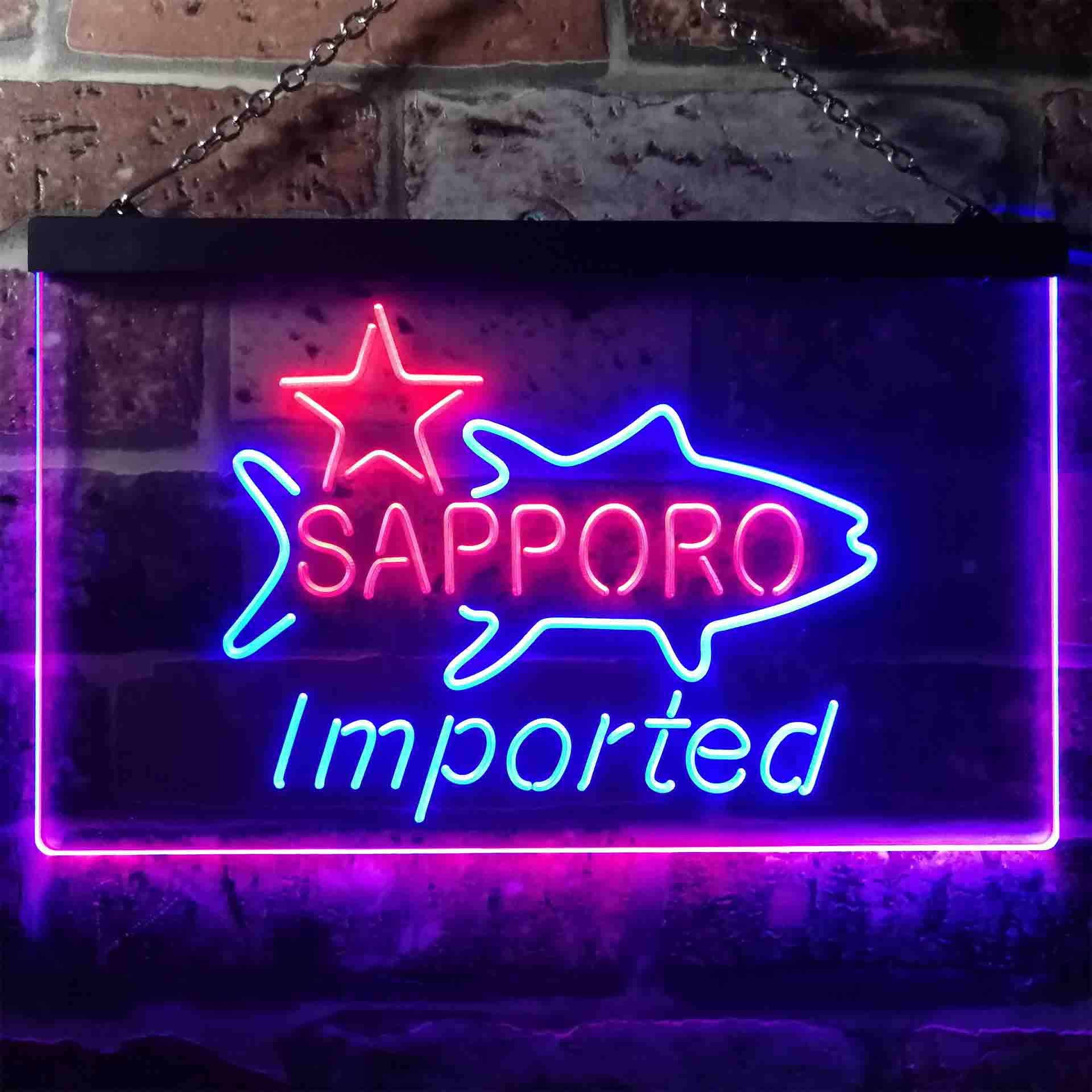 Sapporo Beer Bar Home Bar Neon Light LED Sign - Image 2
