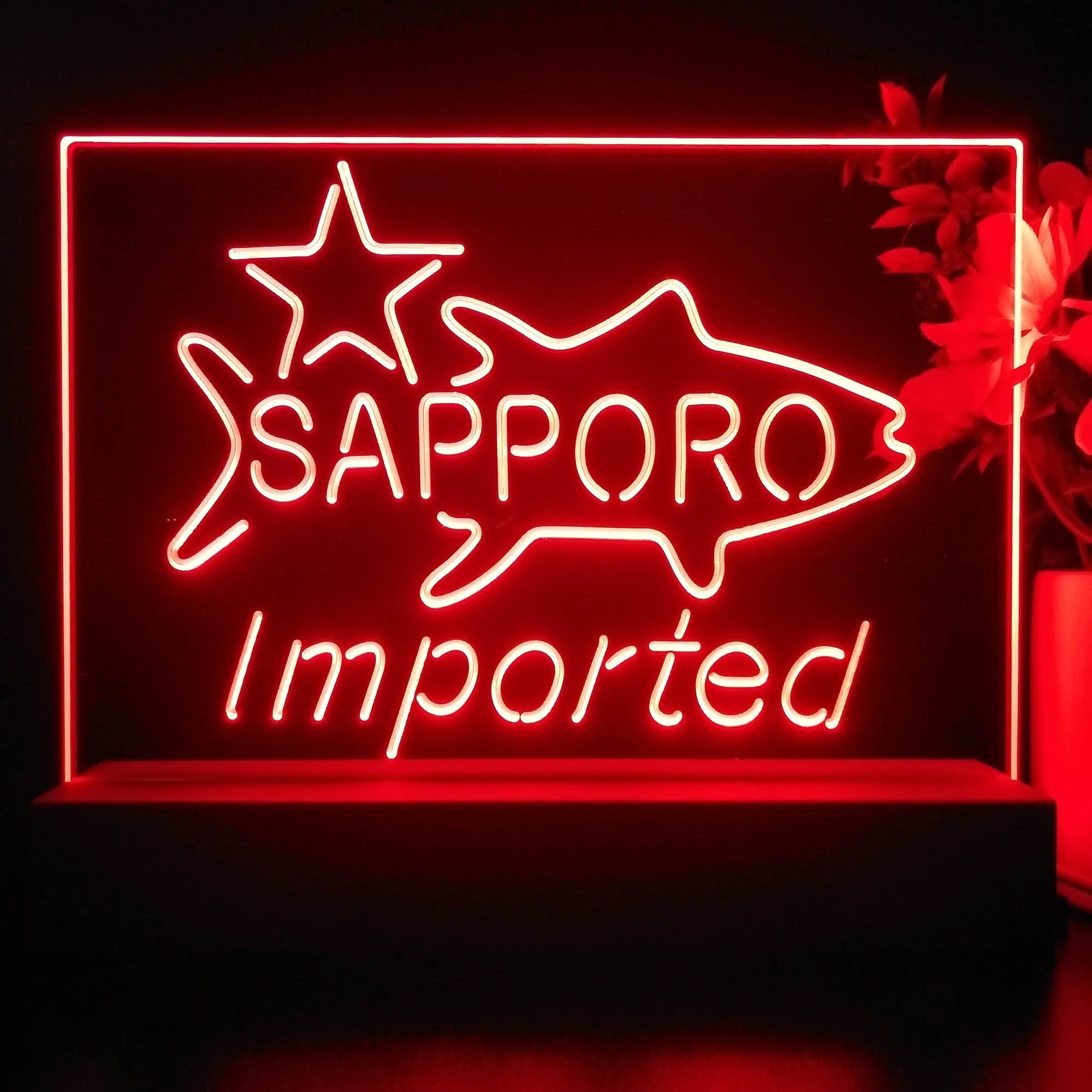 Sapporo Beer Bar Neon Sign Pub Bar Lamp - Image 4