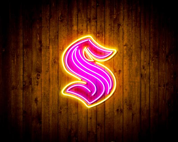 Seattle Kraken Handmade Neon Flex LED Sign - Image 6