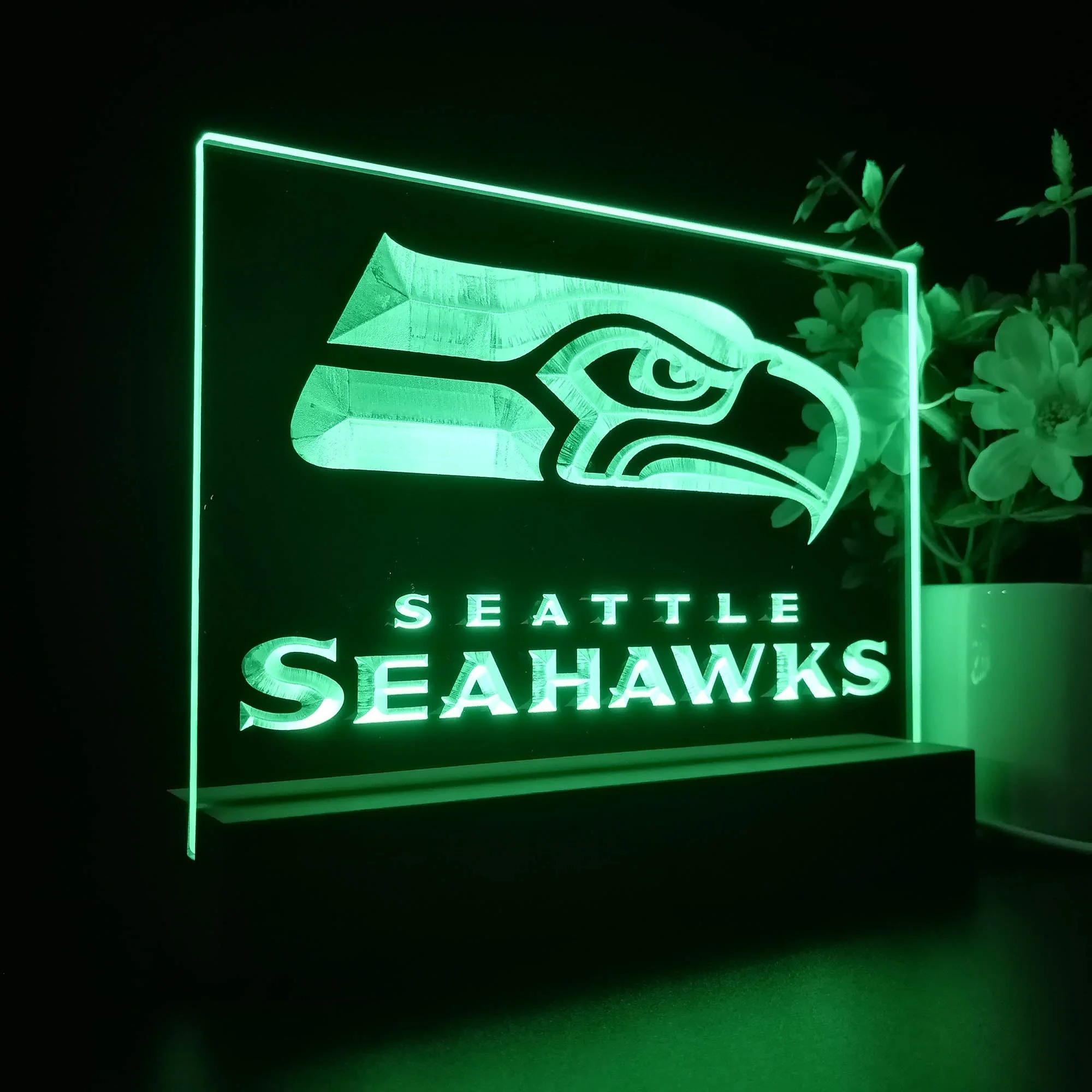 Seattle Seahawks Neon Sign Pub Bar Lamp - Image 7