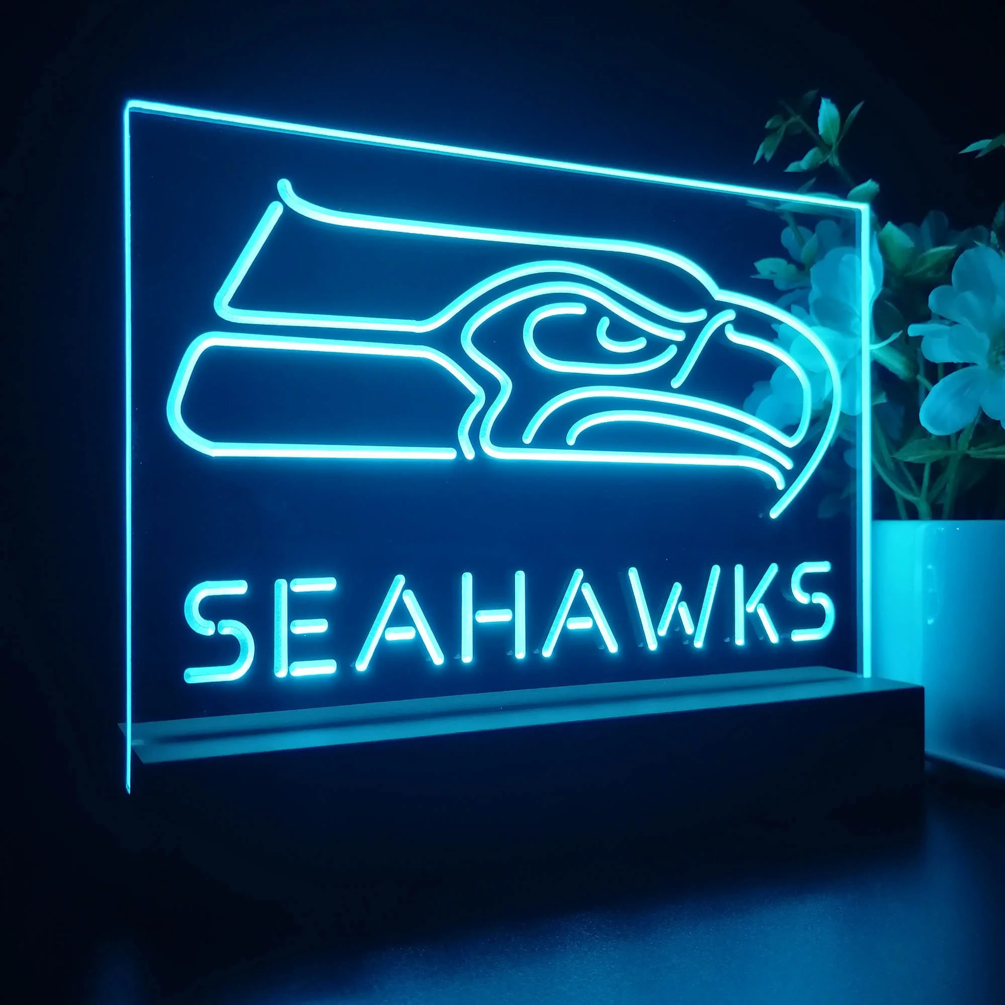 Seattle Seahawks Neon Sign Pub Bar Lamp - Image 7