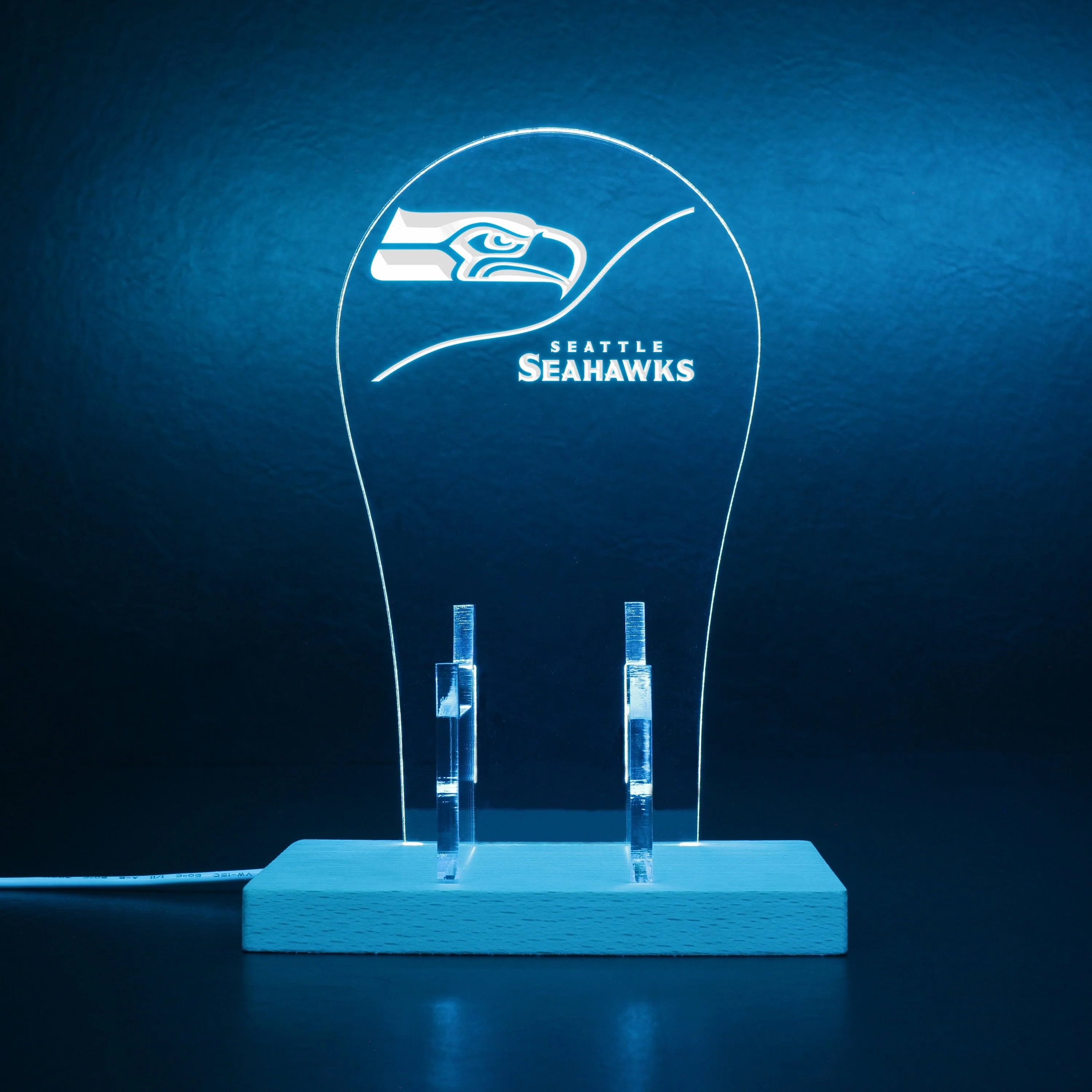 Seattle Seahawks NFL LED Gaming Headset Controller Stand - Image 5