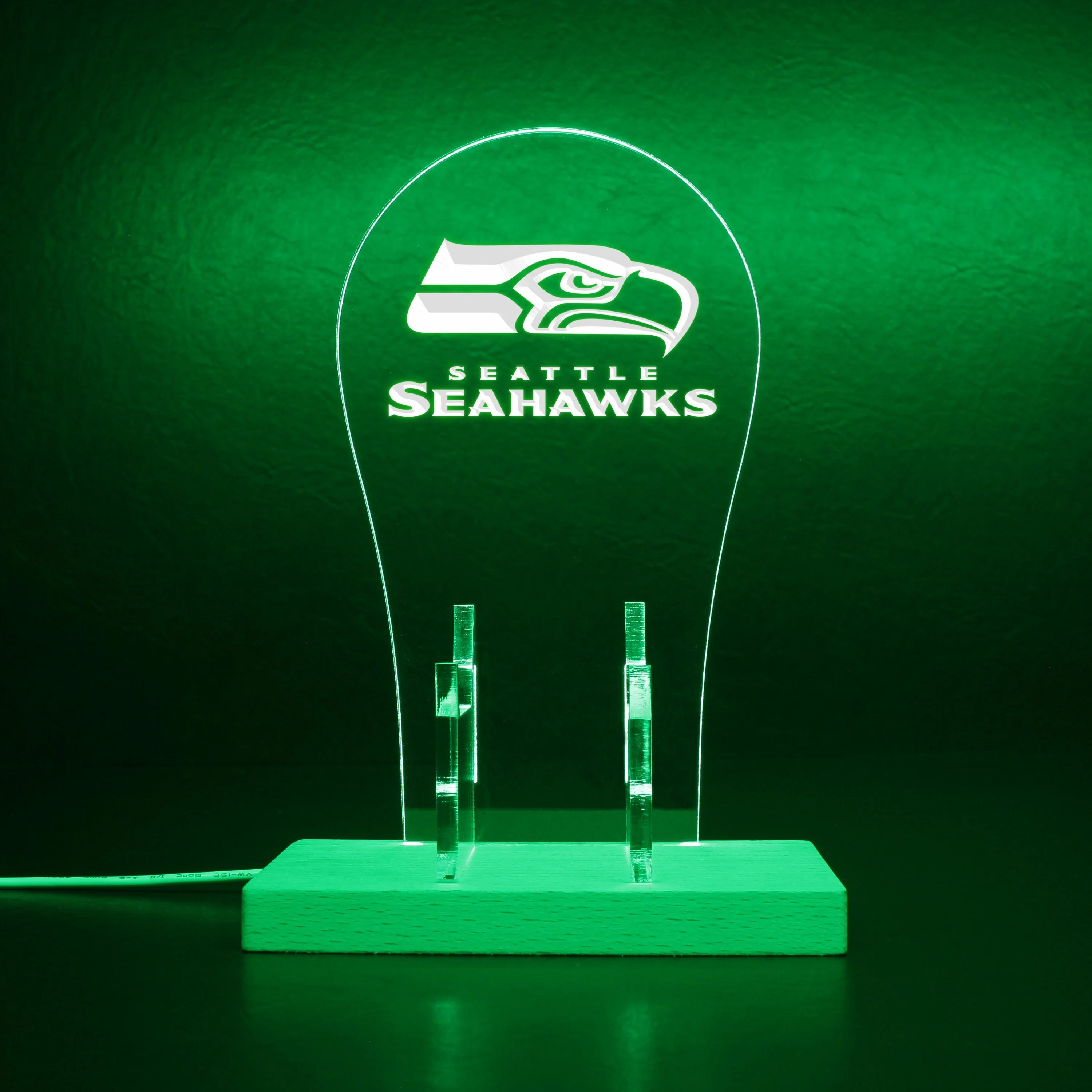Seattle Seahawks NFL LED Gaming Headset Controller Stand - Image 6