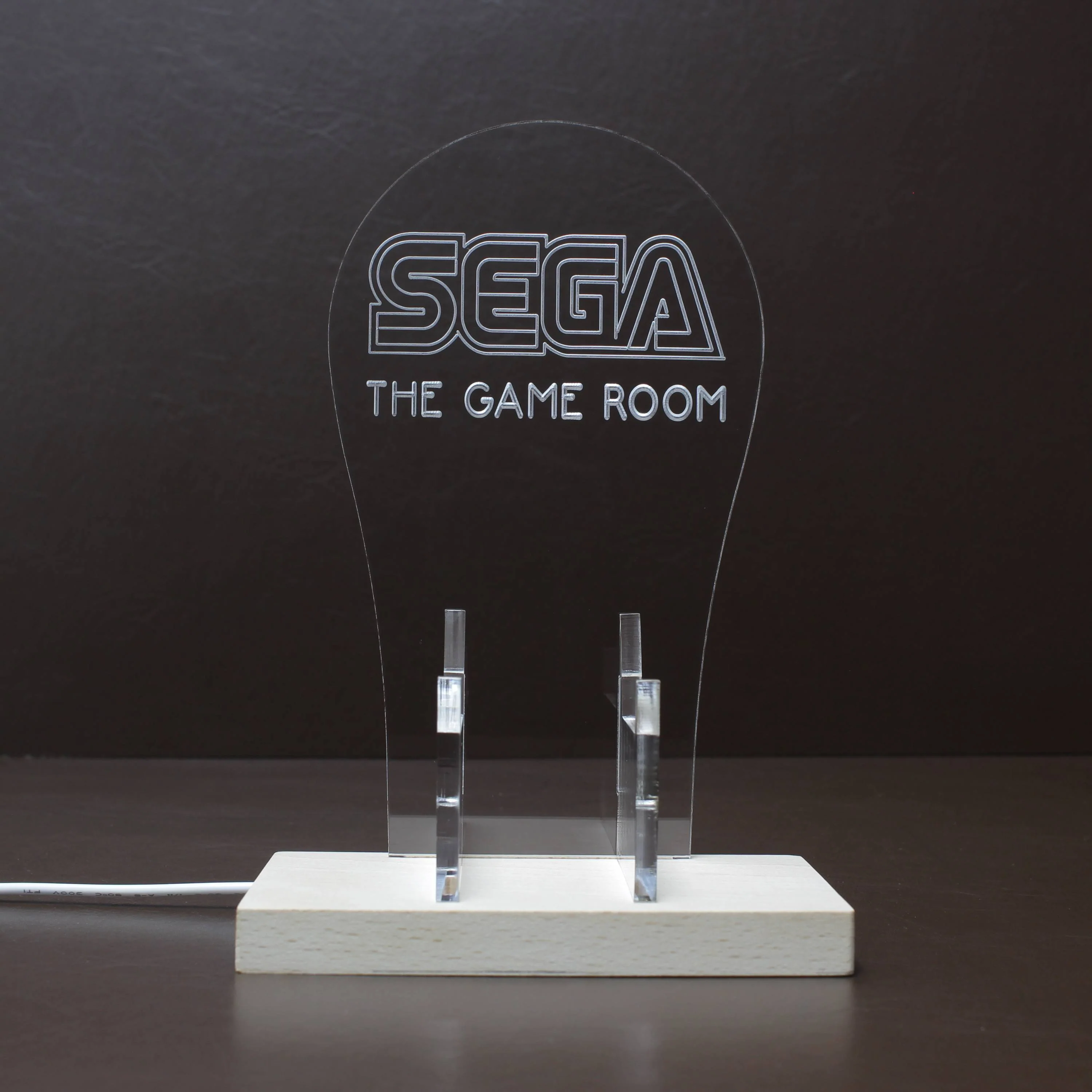 Sega Custom Game Room RGB LED Gaming Headset Controller Stand - Image 8
