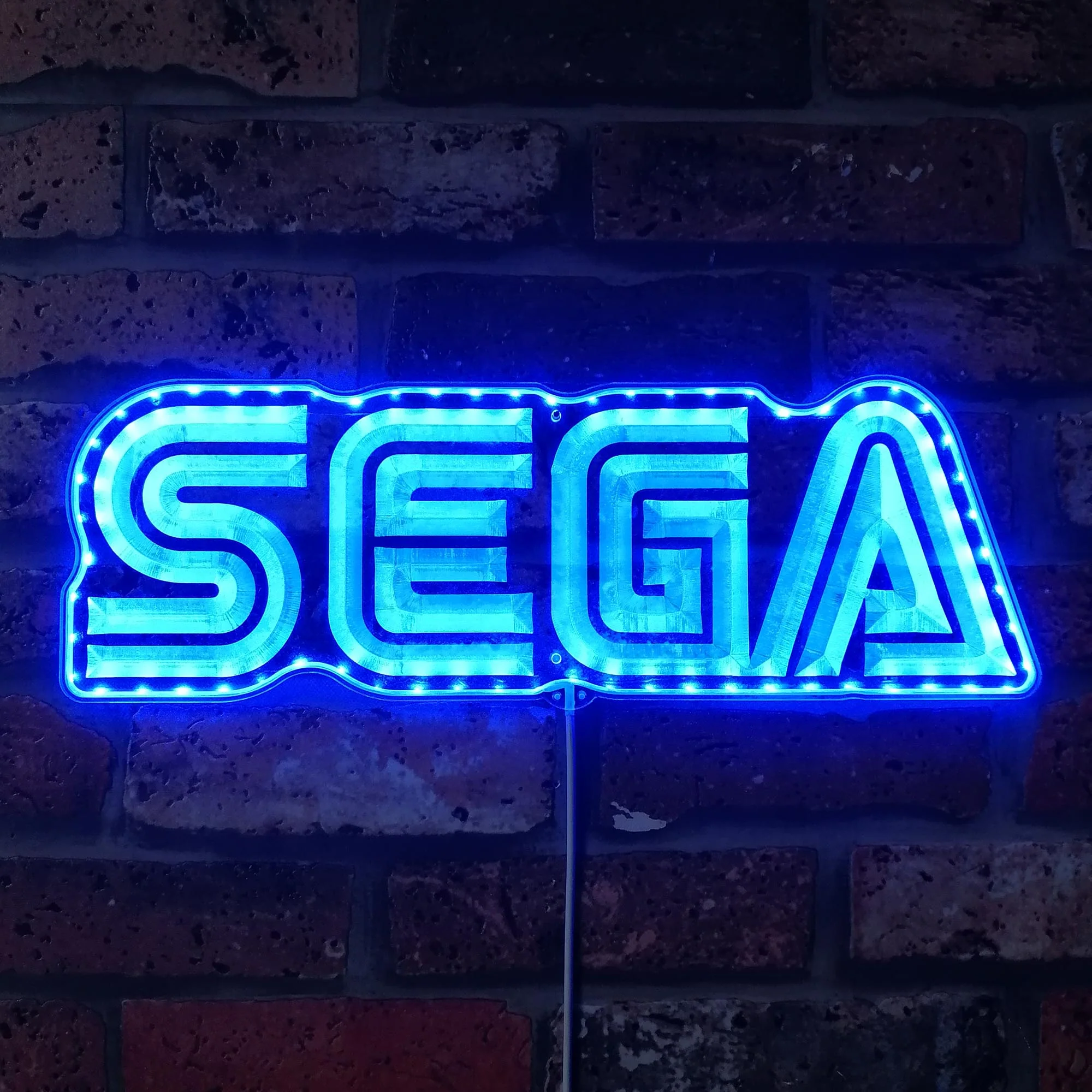 Sega Game Room Neon LED Sign with Dynamic RGB Colors - Image 4