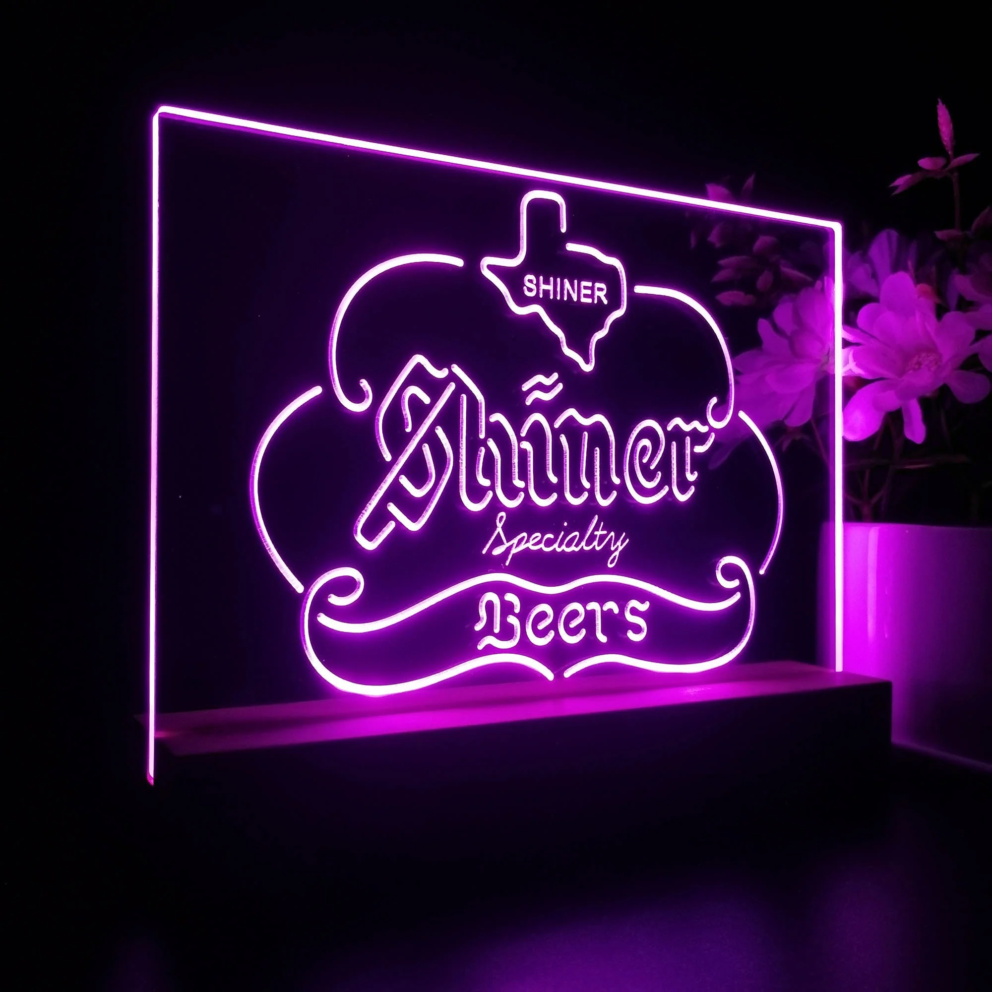 Shiner Beer Specialty Bar Neon Sign Pub Bar Lamp - Image 6