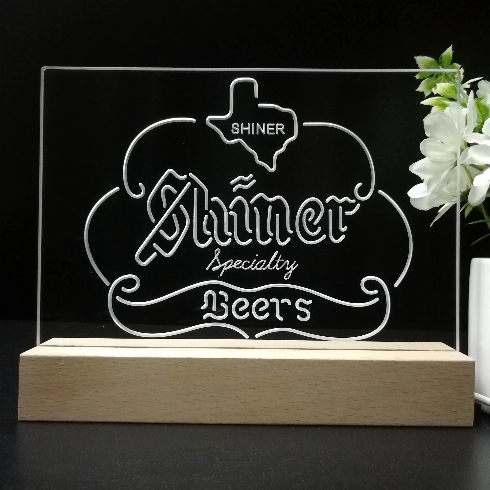 Shiner Beer Specialty Bar Neon Sign Pub Bar Lamp - Image 8