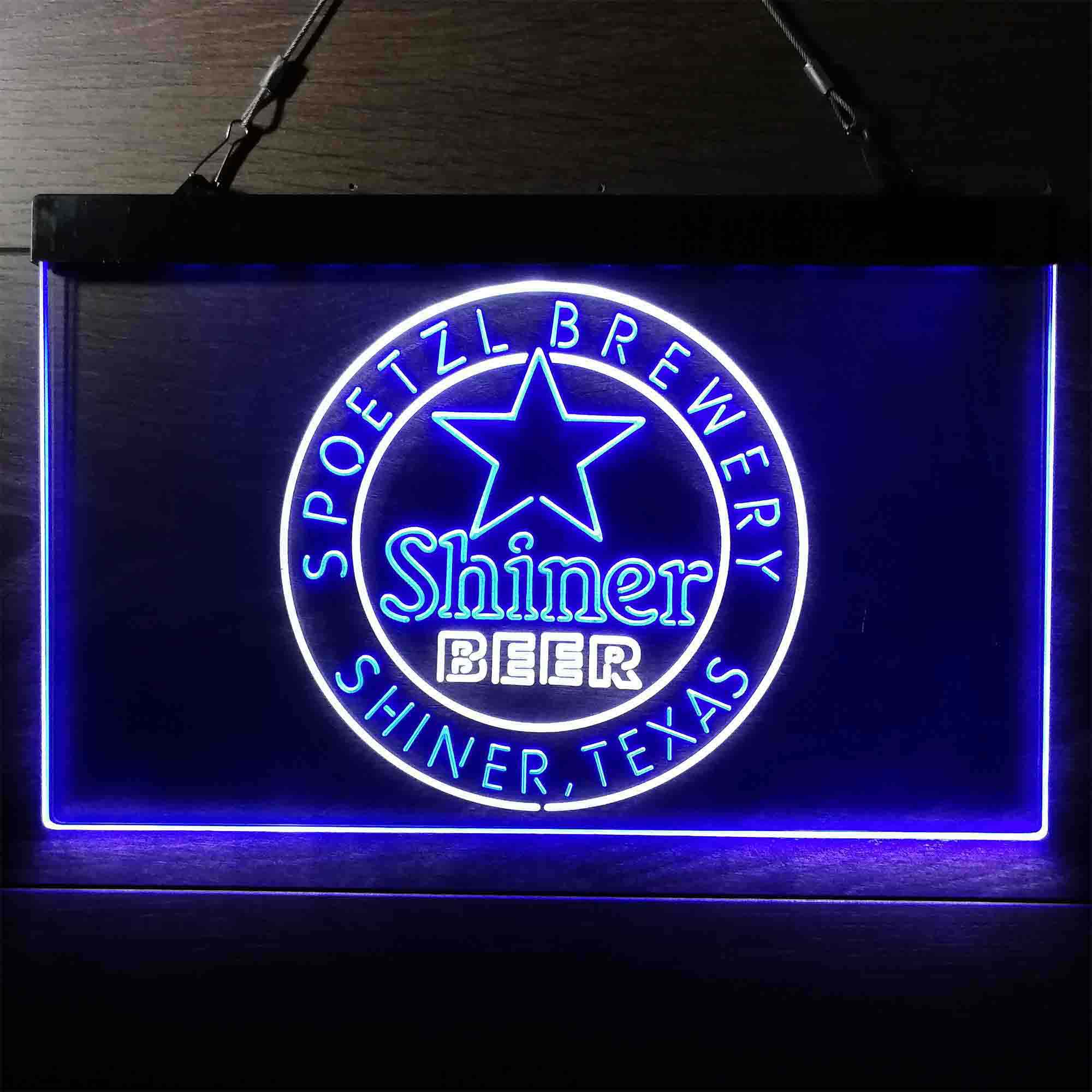 Shiner Beer Star Neon-Like LED Sign - Image 13