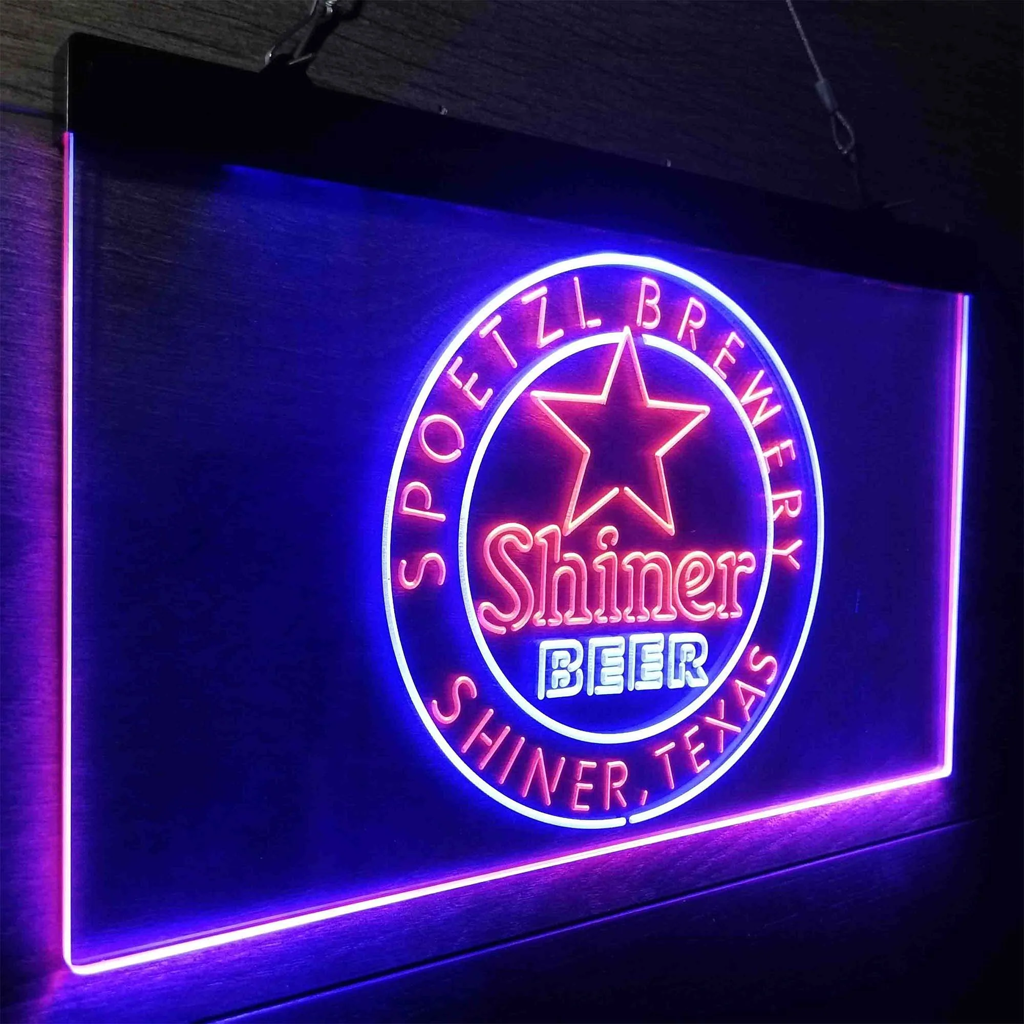 Shiner Beer Star Neon-Like LED Sign - Image 21