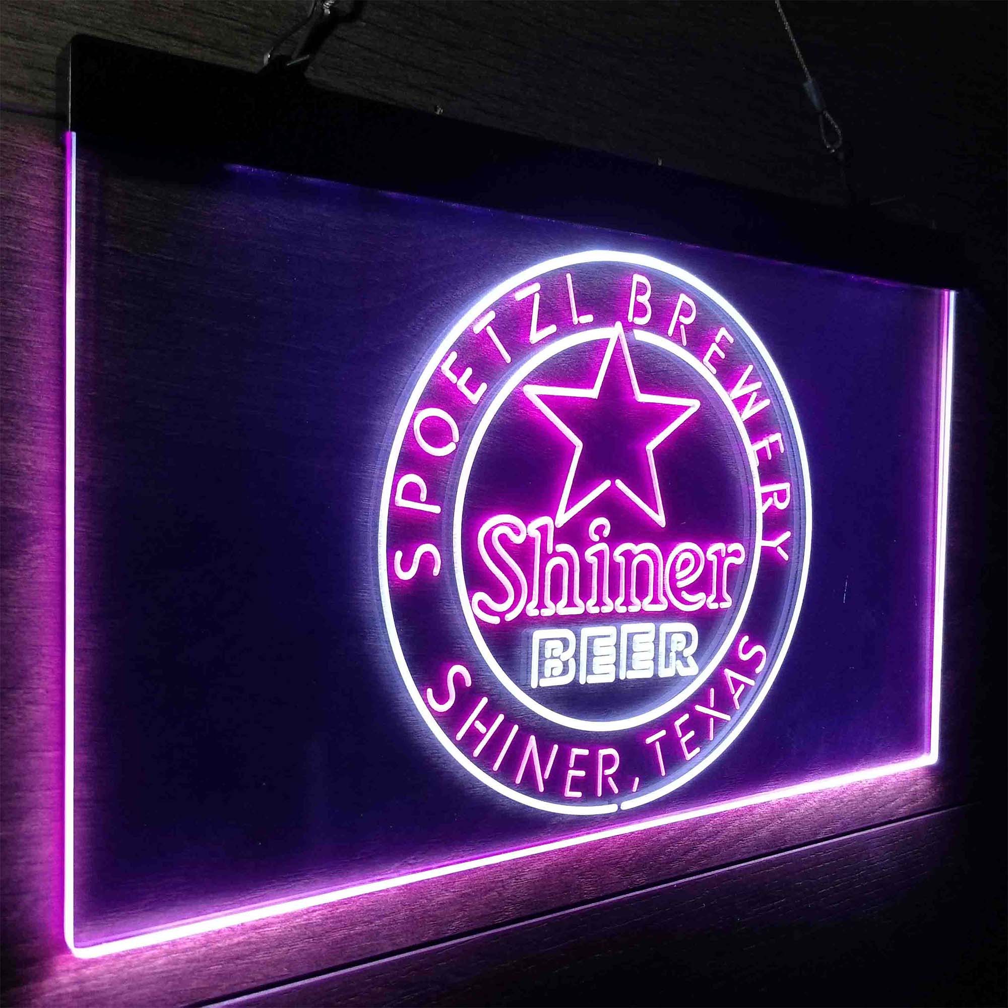 Shiner Beer Star Neon-Like LED Sign - Image 23