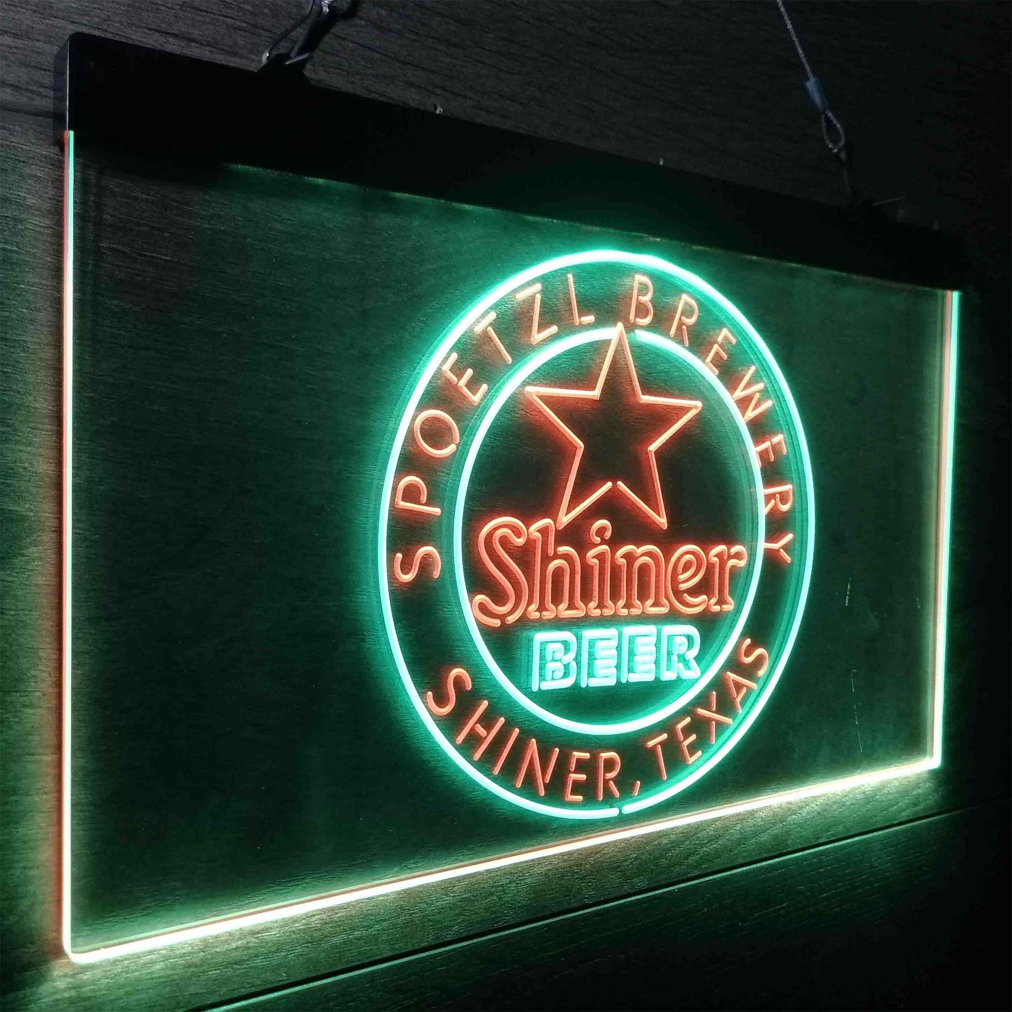 Shiner Beer Star Neon-Like LED Sign - Image 24