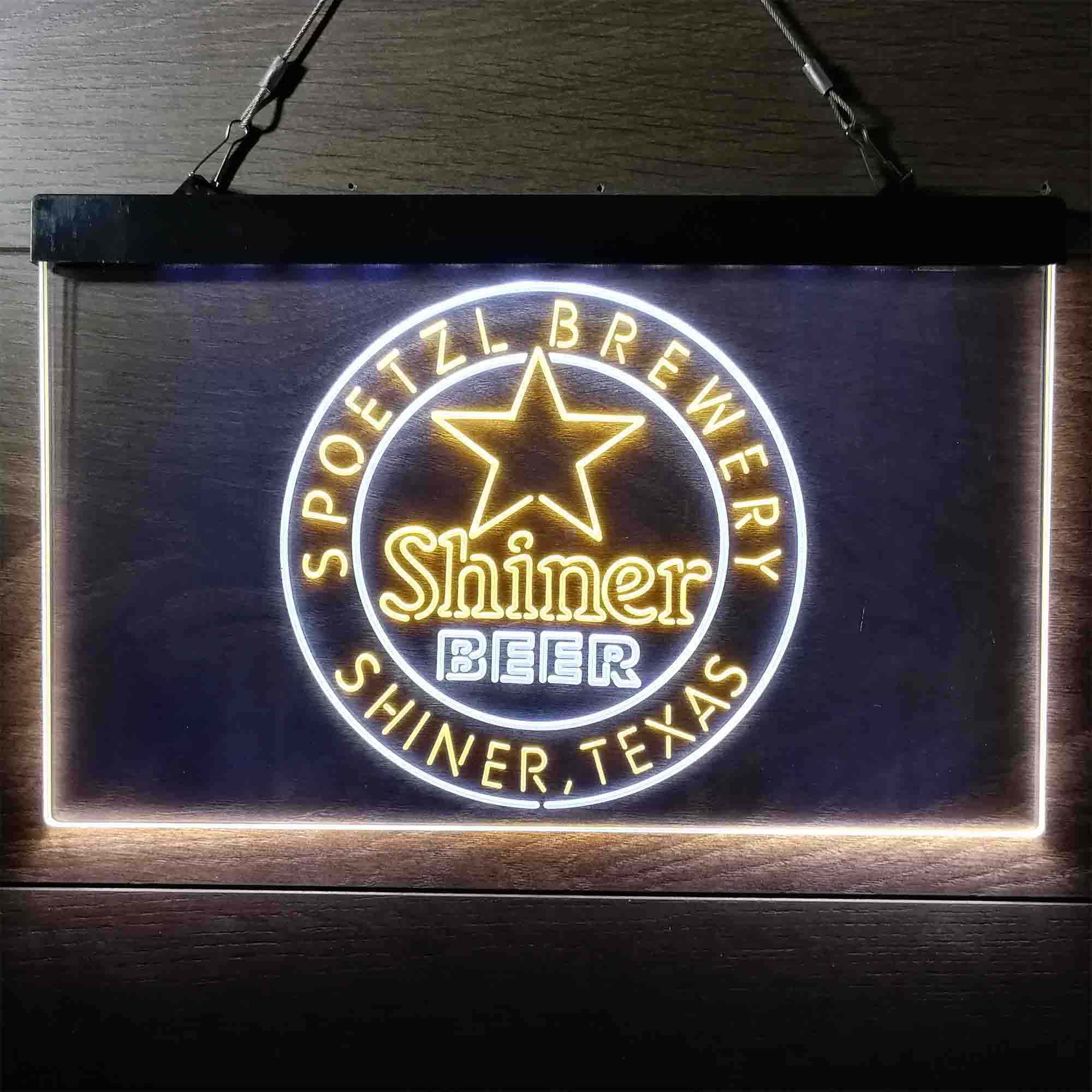 Shiner Beer Star Neon-Like LED Sign - Image 6