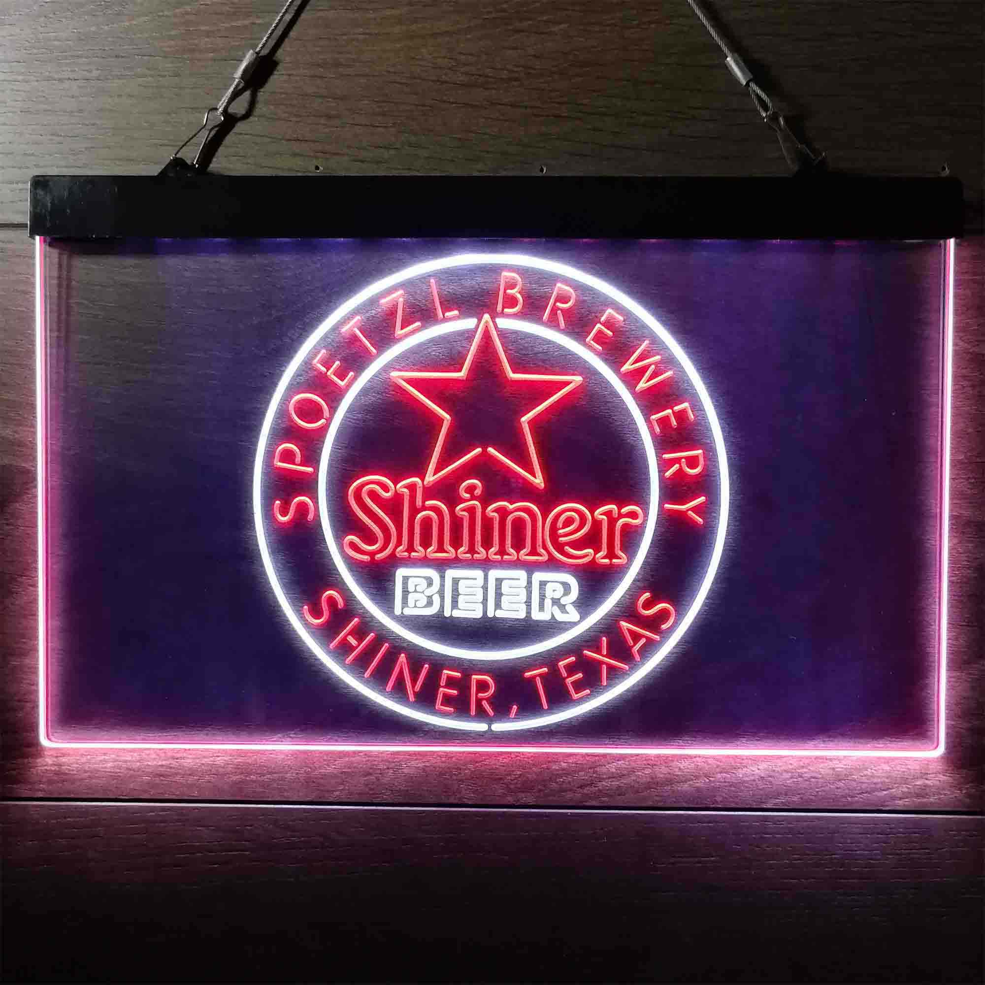 Shiner Beer Star Neon-Like LED Sign - Image 7