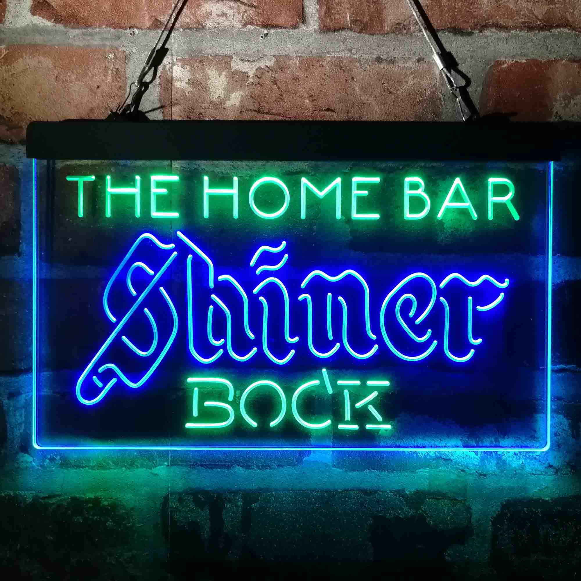 Personalized Shiner Bock Bar Neon-Like LED Sign - Custom Wall Decor Gift - Image 7