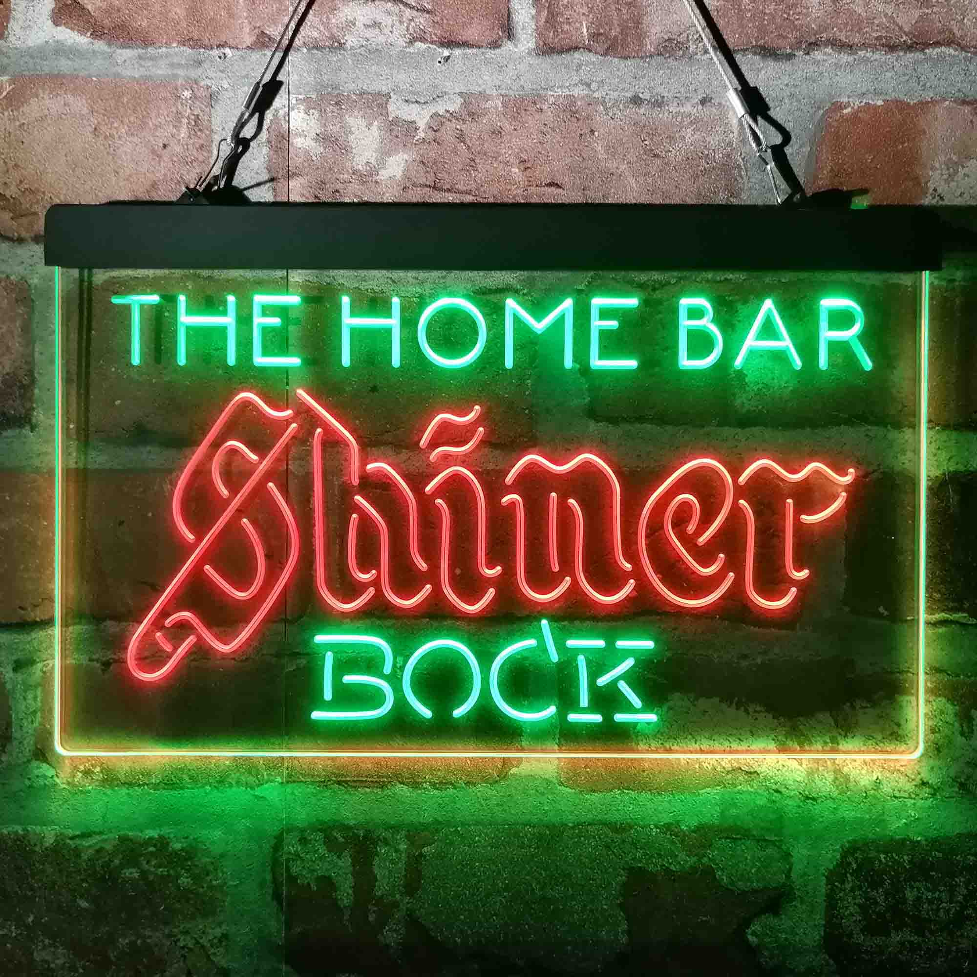 Personalized Shiner Bock Bar Neon-Like LED Sign - Custom Wall Decor Gift - Image 9