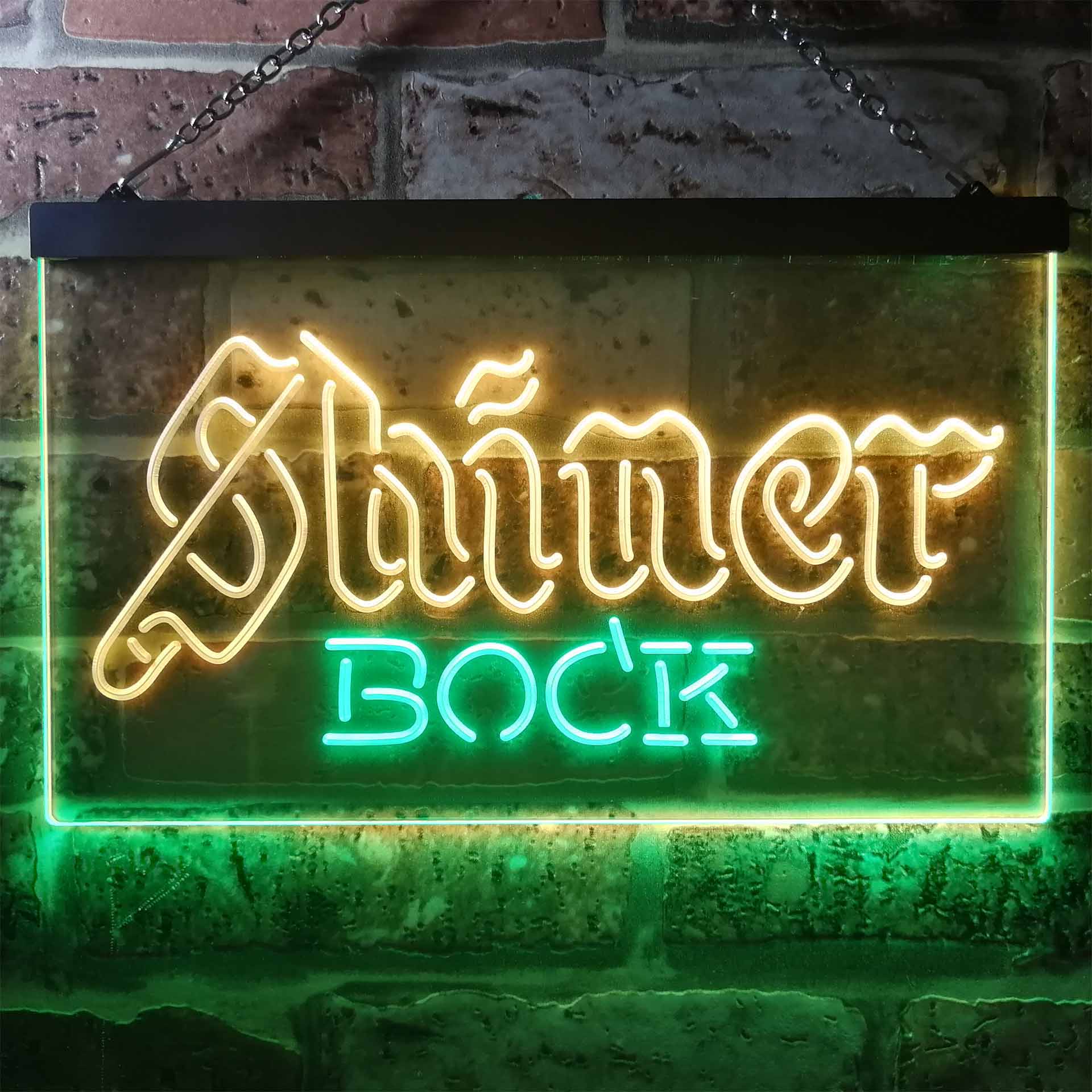Shiner Bock Beer Home Bar Neon Light LED Sign - Image 4