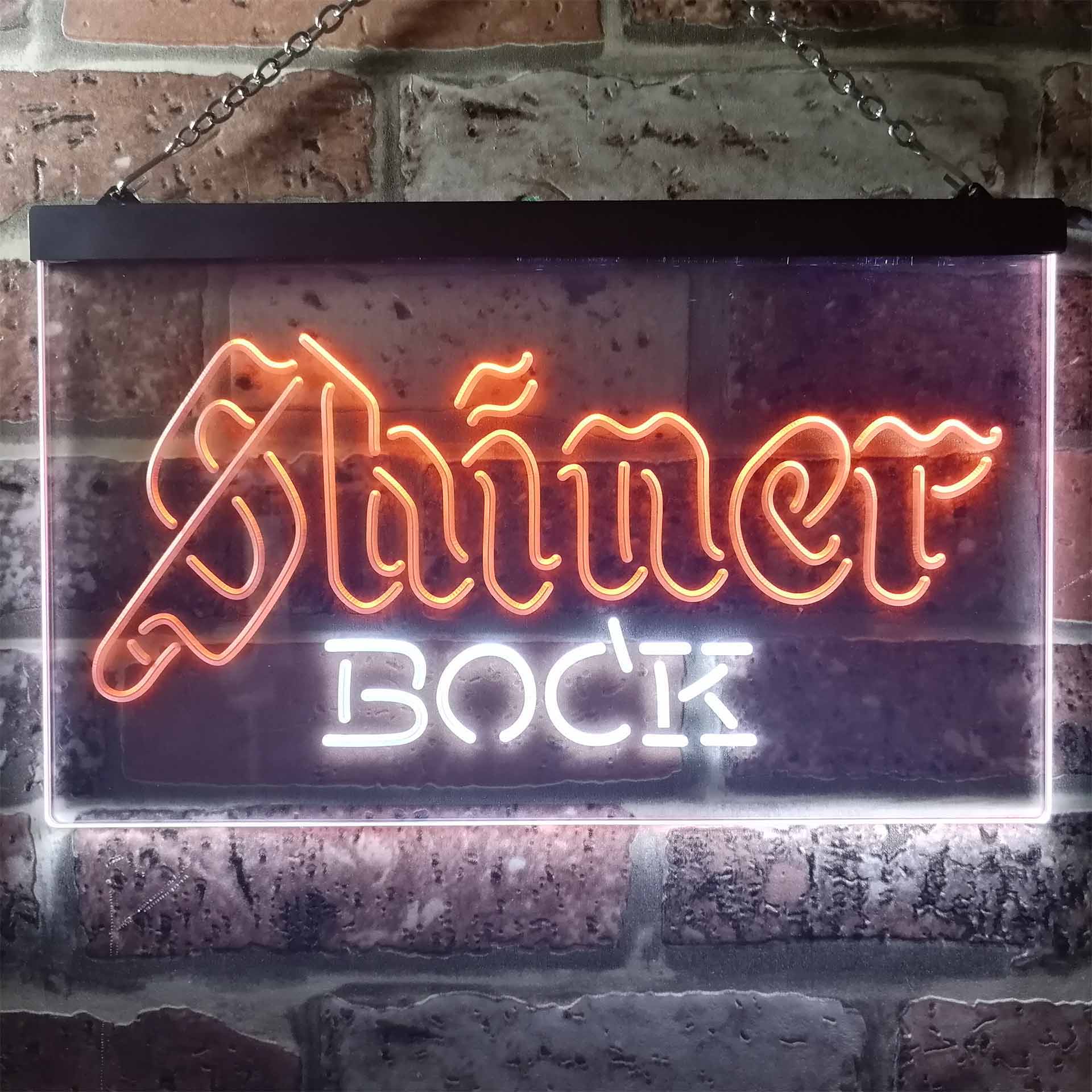 Shiner Bock Beer Home Bar Neon Light LED Sign - Image 5