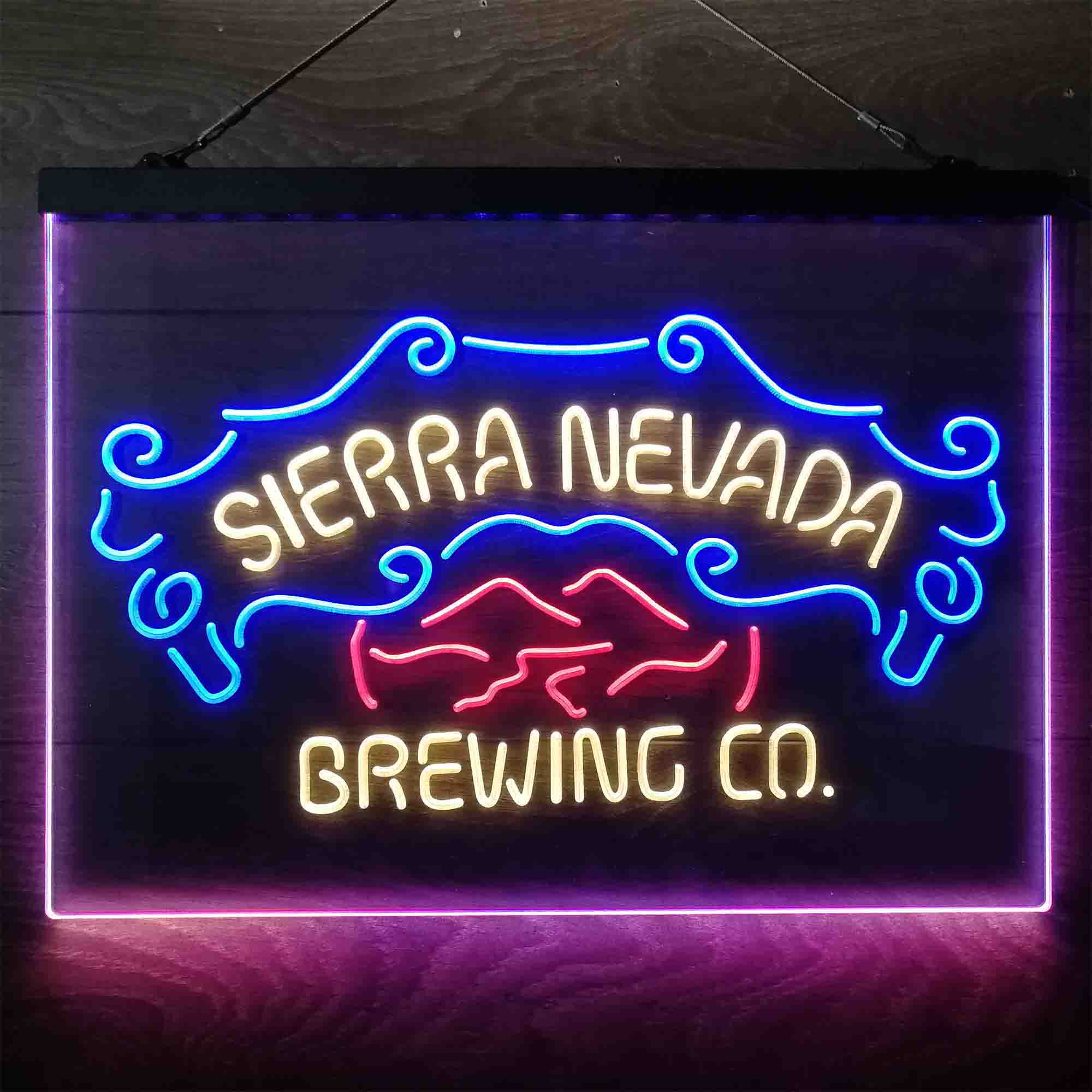 Sierra Nevada Beer Neon 3-Color LED Sign - Image 5